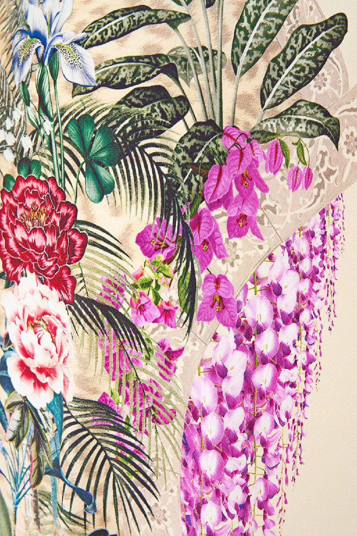 Camilla V-Neck Full Length Bias Slip Dress