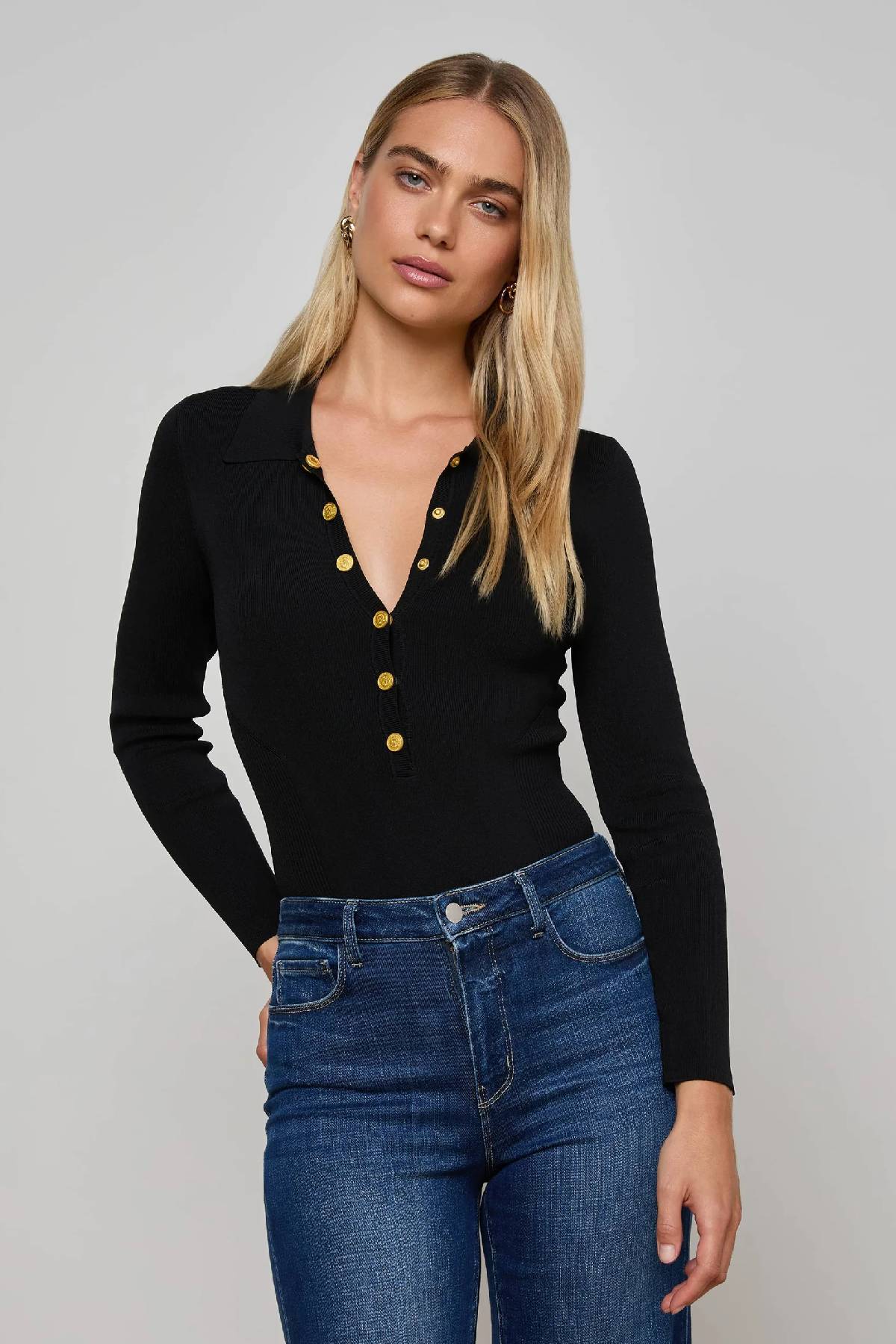 L’AGENCE Elisabetta Knit Bodysuit