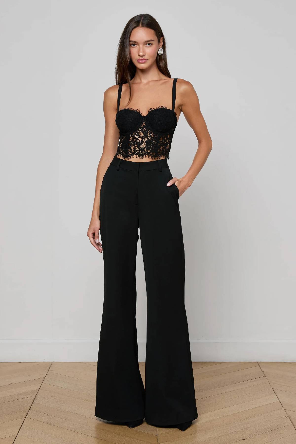 L’AGENCE Raquel Lace Bustier