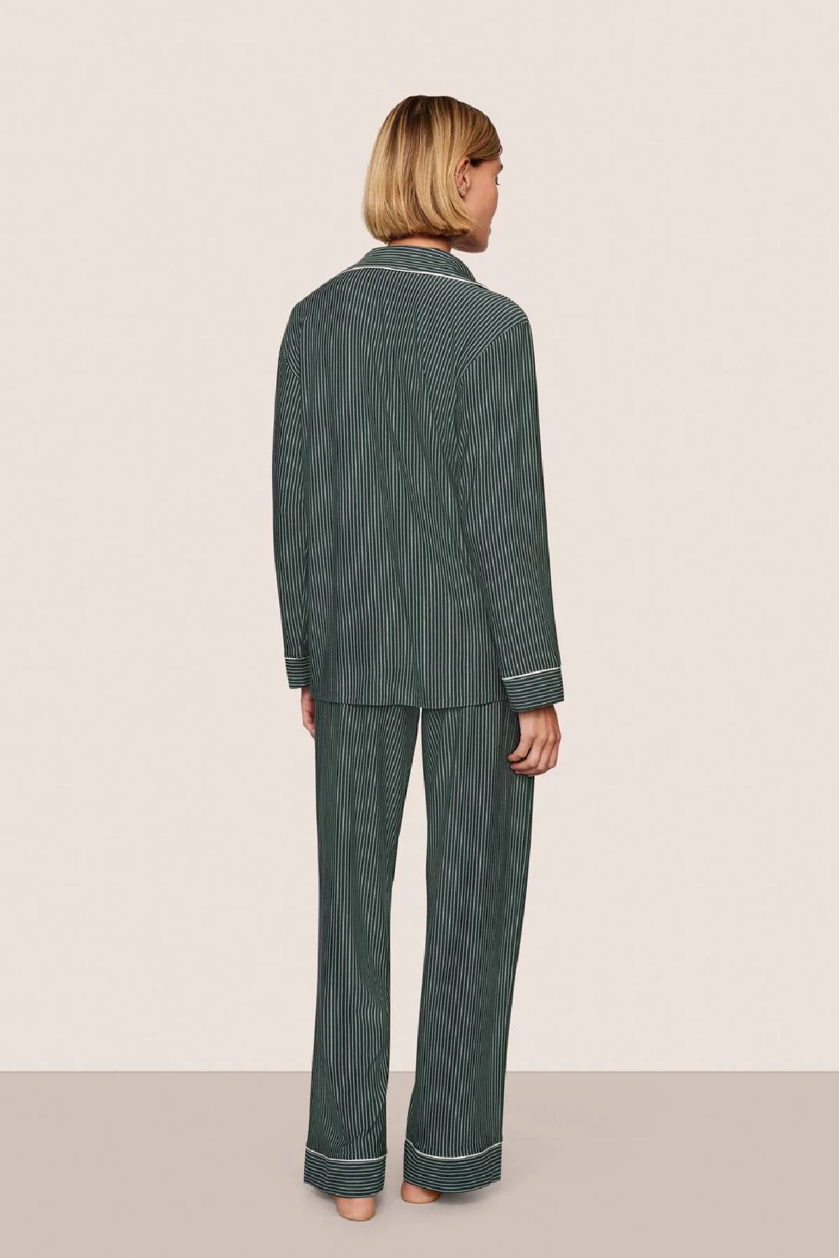 Eberjey Gisele Printed Long PJ Set