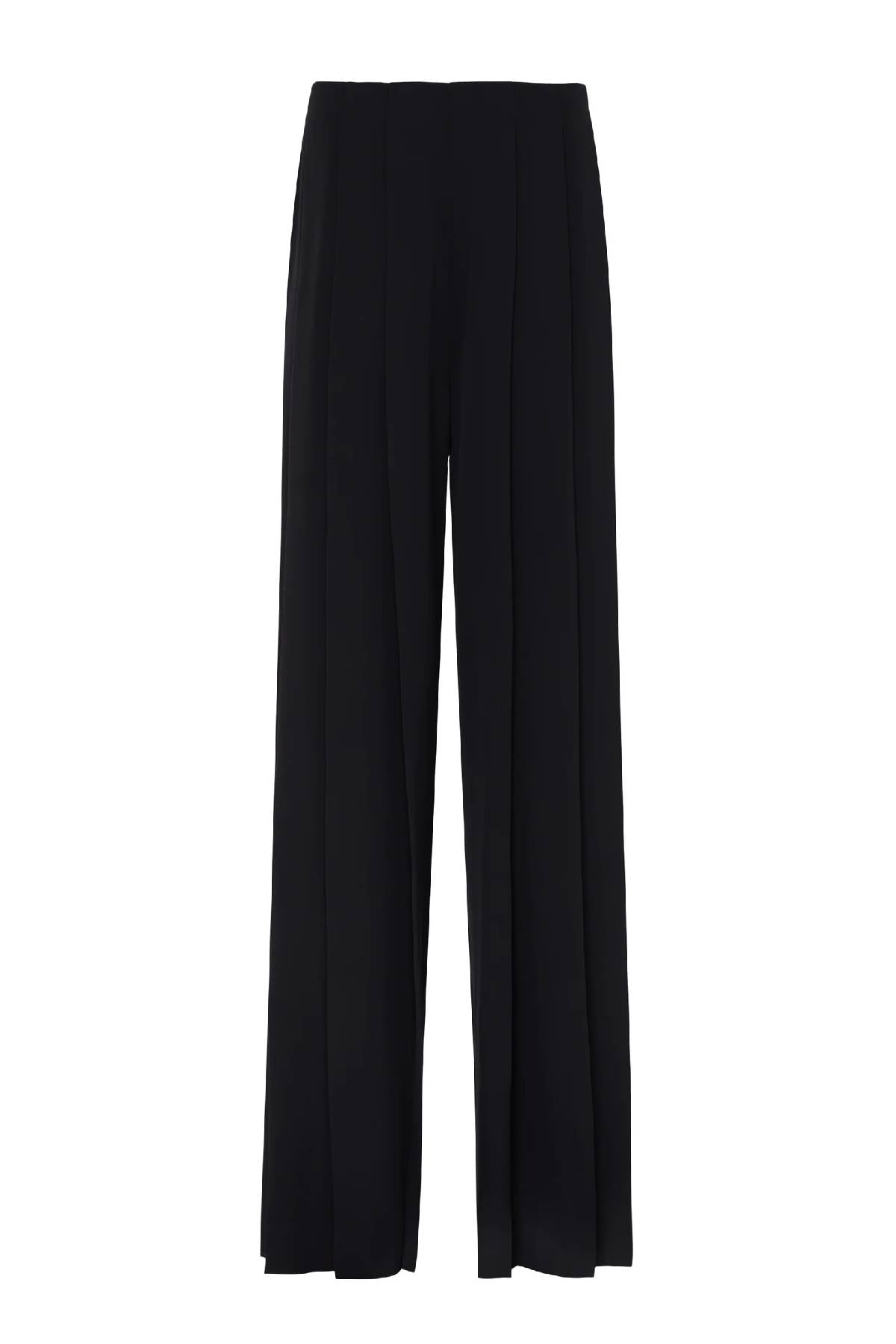 L’AGENCE Nova Pleated Wide-Leg Pant