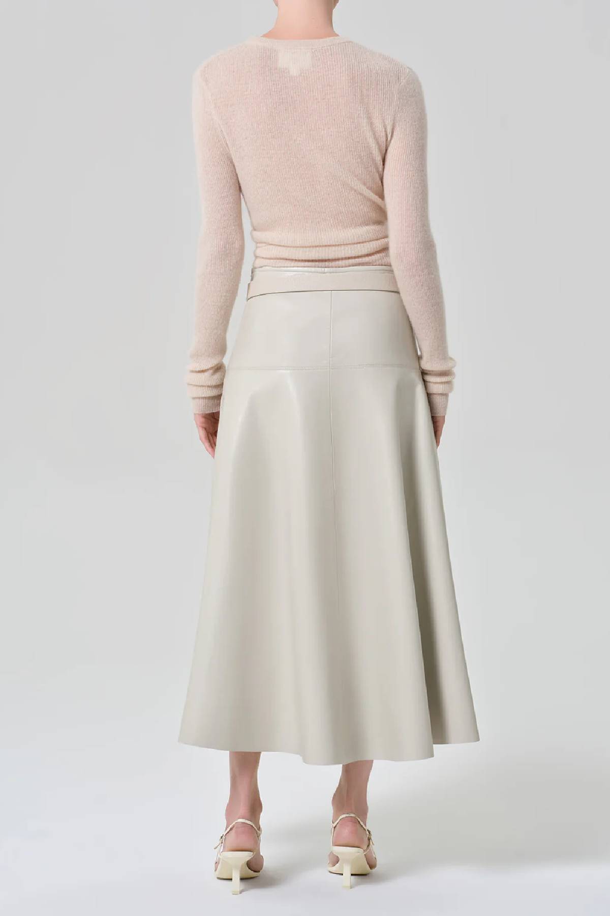 Citizens of Humanity Vita Maxi Leather Skirt