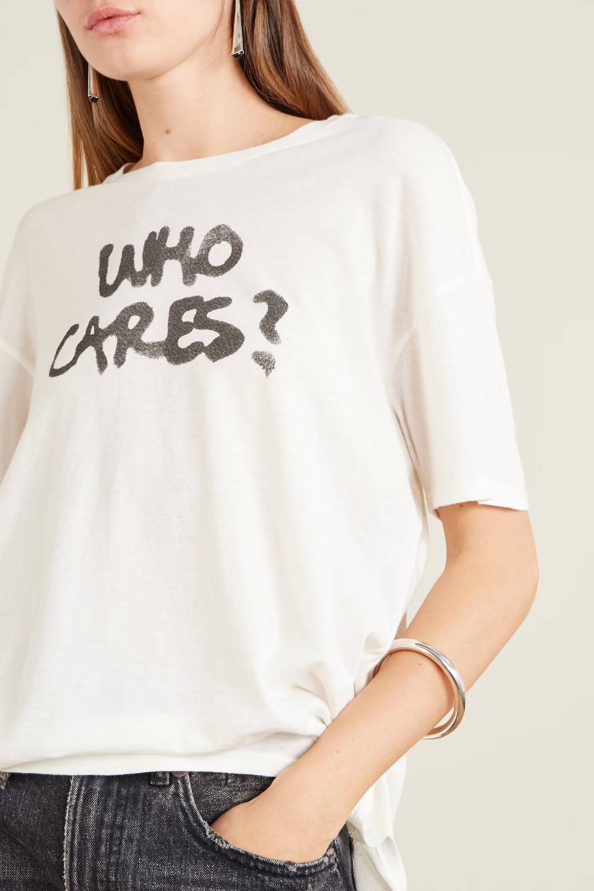 R13 Who Cares Relaxed Tee