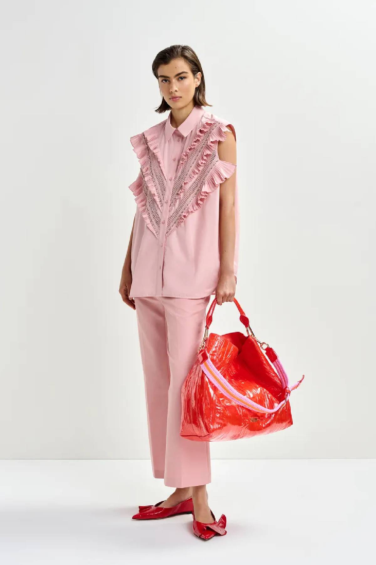 Essentiel Antwerp Cropped Flared Pants