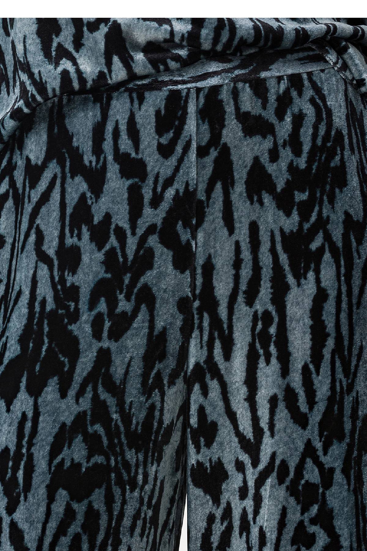 Forte Forte "Moiré" Print Velvet Pants