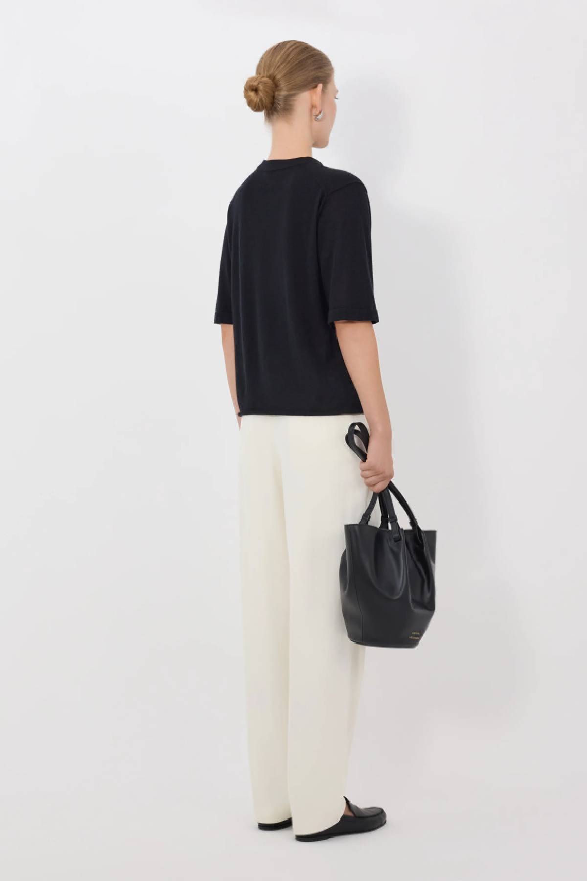 Loulou de Saison Nala Fine Short Sleeve Top