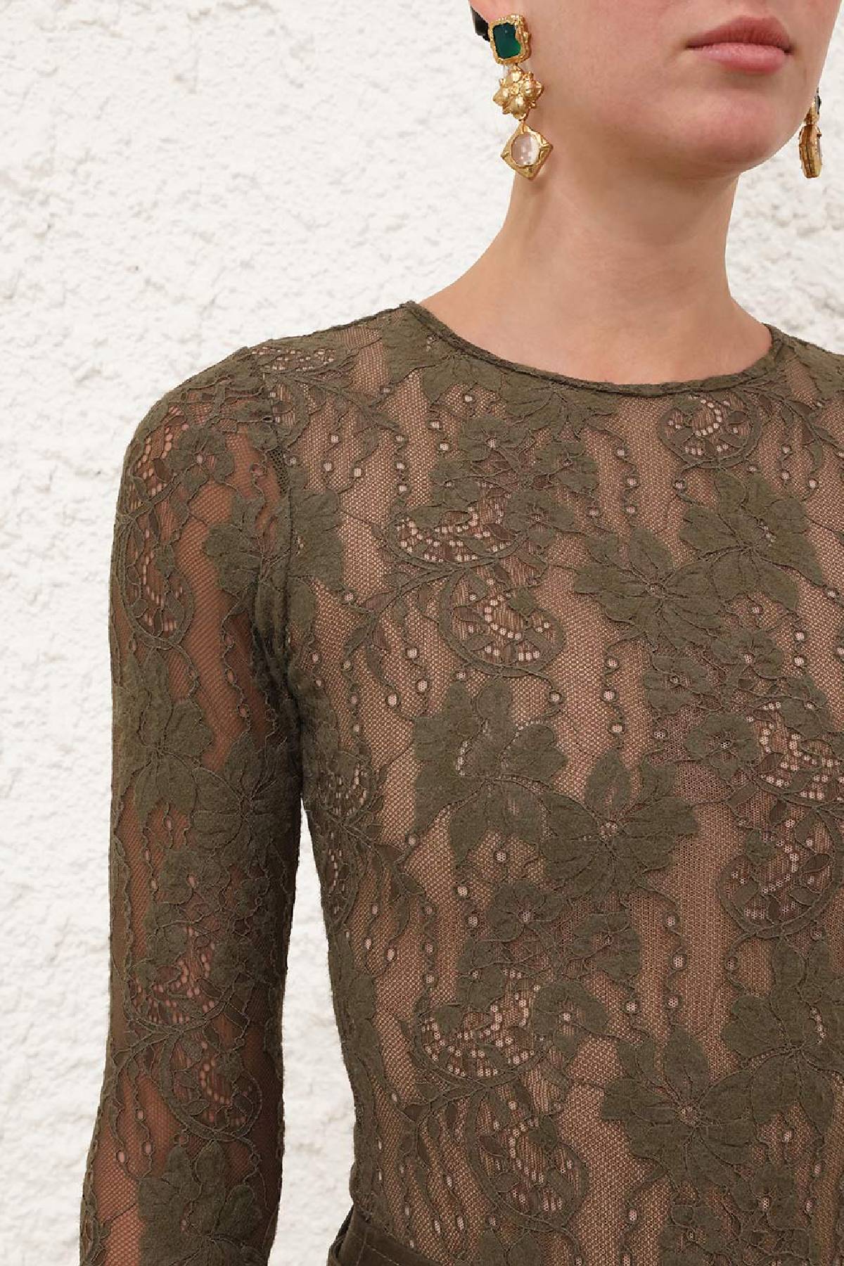 Zimmermann Lace Bodysuit