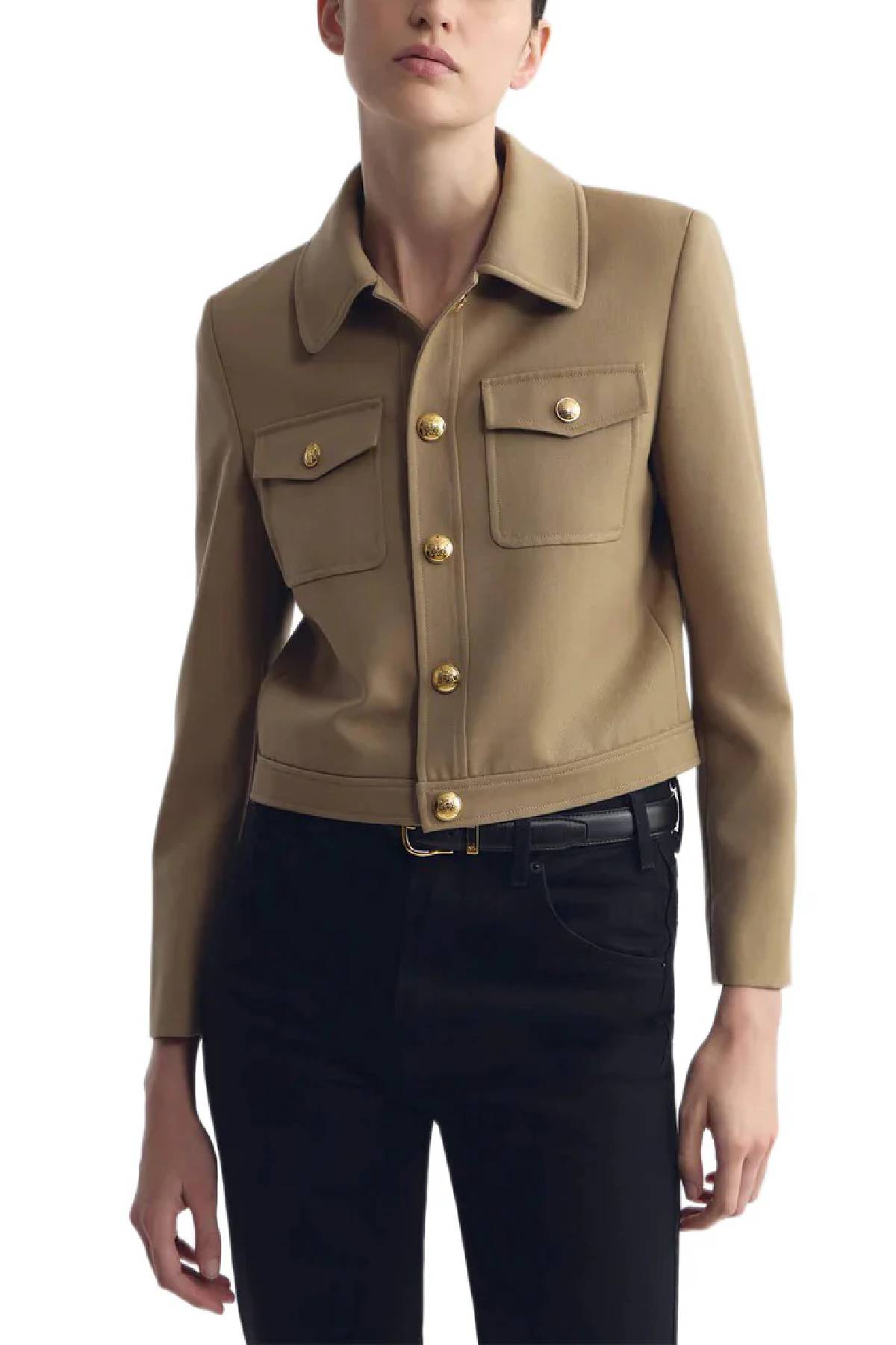 Nili Lotan Edna Cropped Jacket