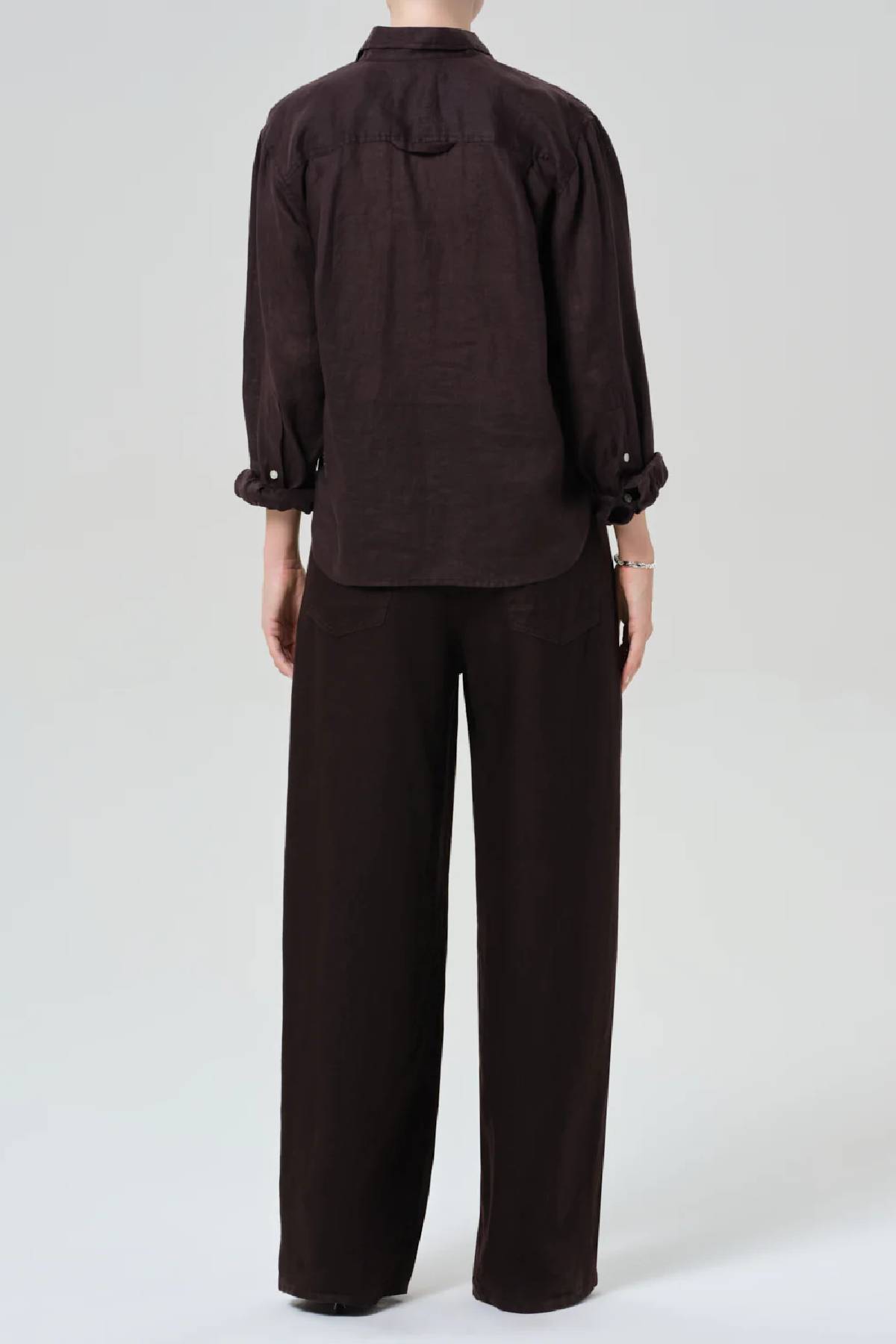 Pantalon en lin à cordon Brynn de Citizens of Humanity