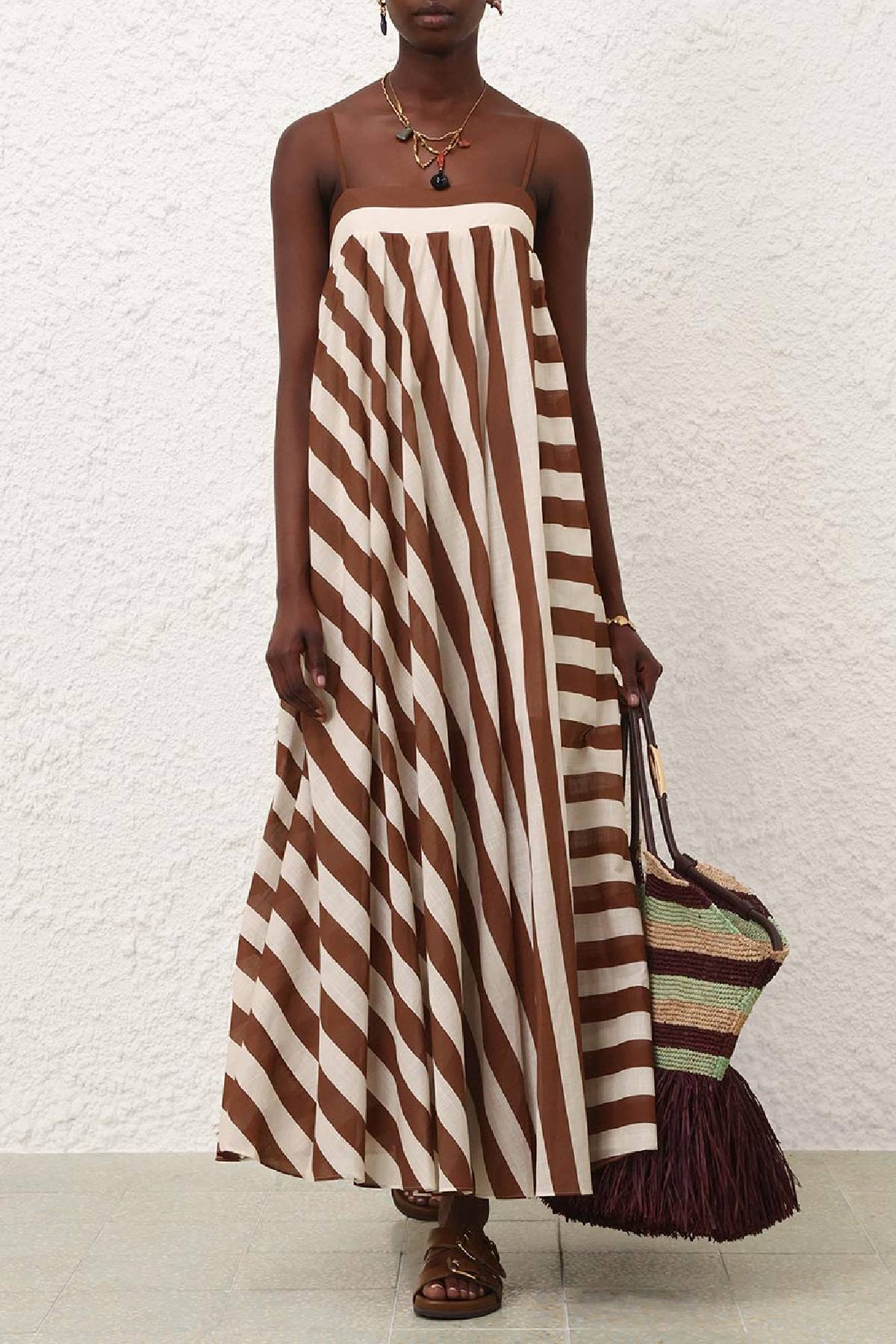 Zimmermann Daylight Stripe Maxi Dress