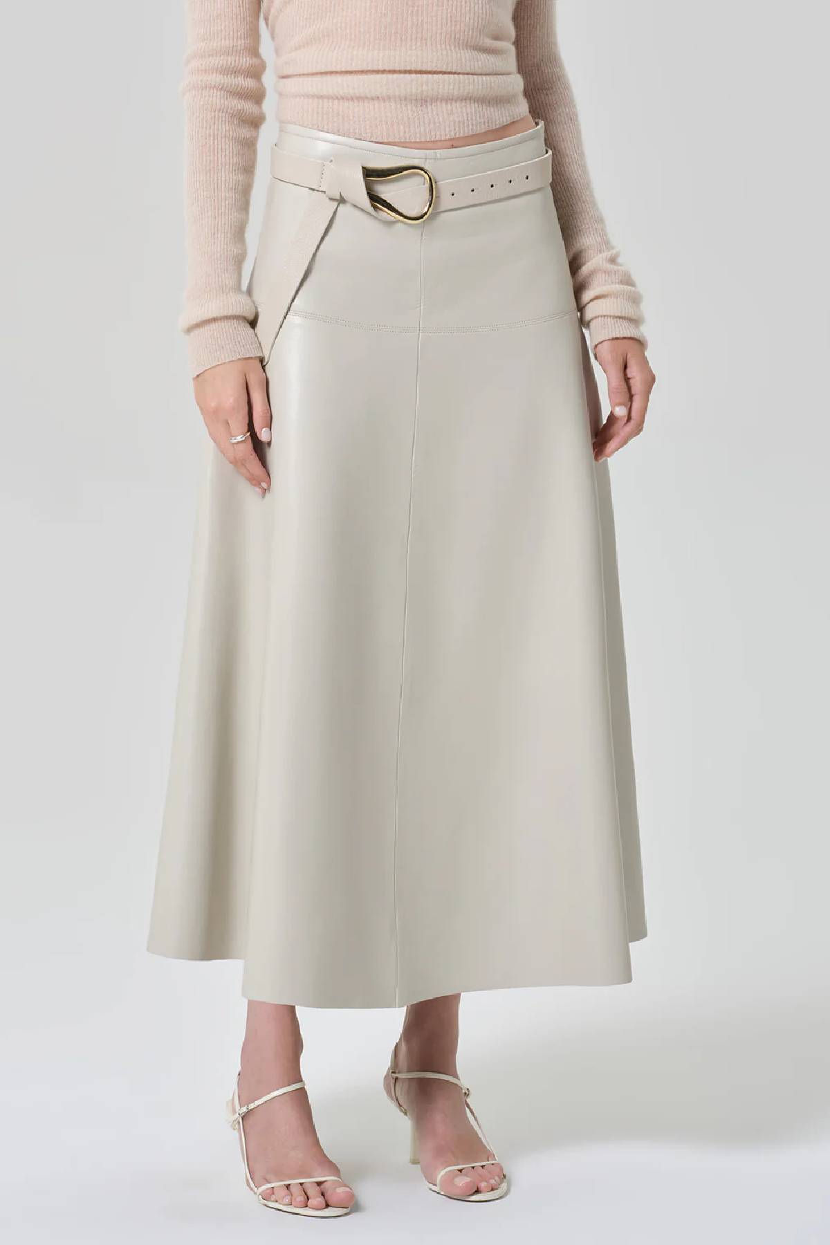 Citizens of Humanity Vita Maxi Leather Skirt