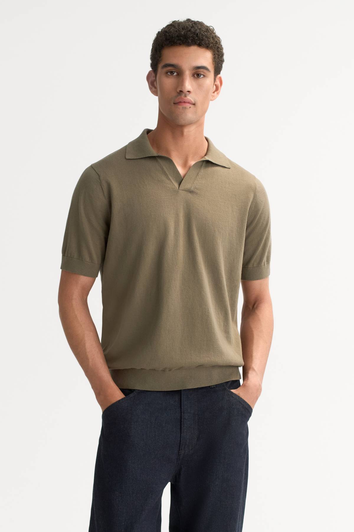 Soft Goat Men's Pique Shirt
