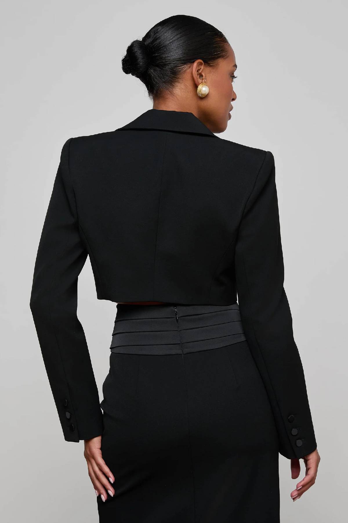 L’AGENCE Daxton Cropped Blazer