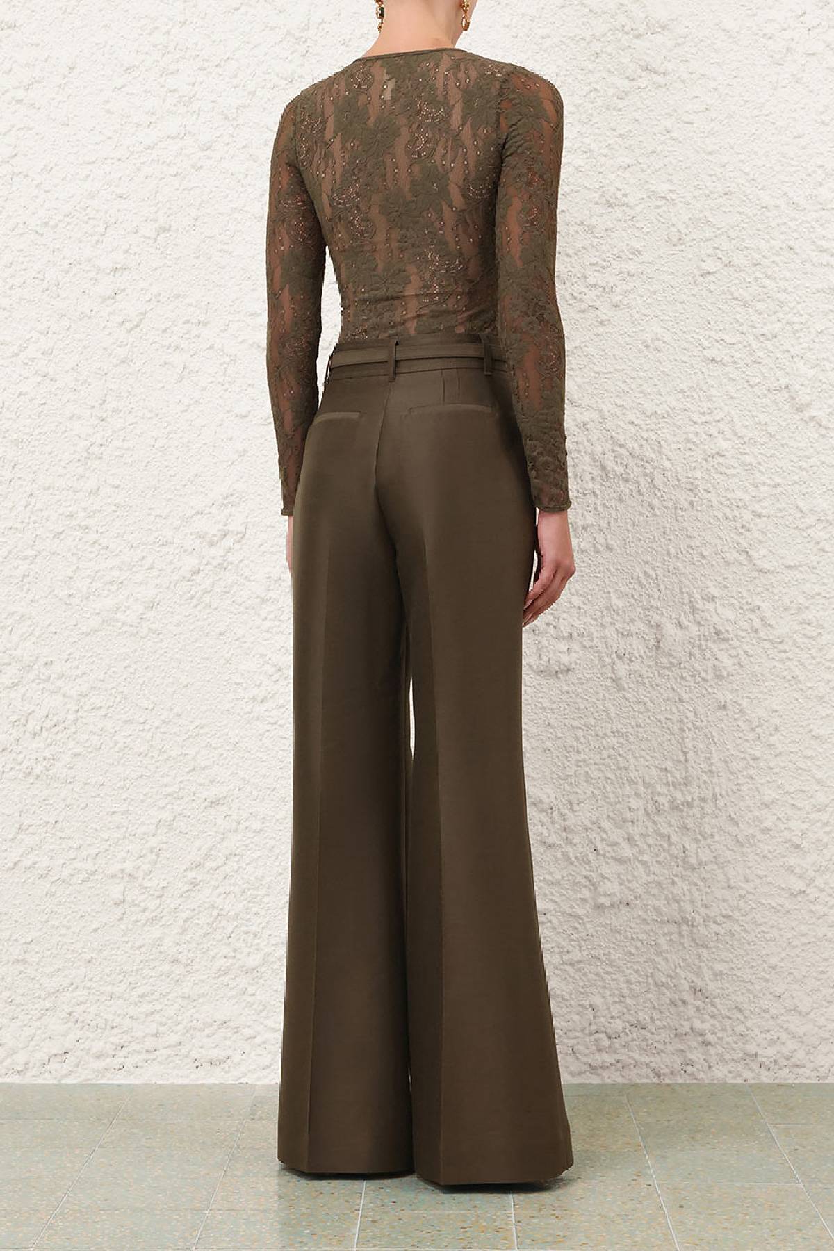 Zimmermann Rebellion Structured Flare Pant