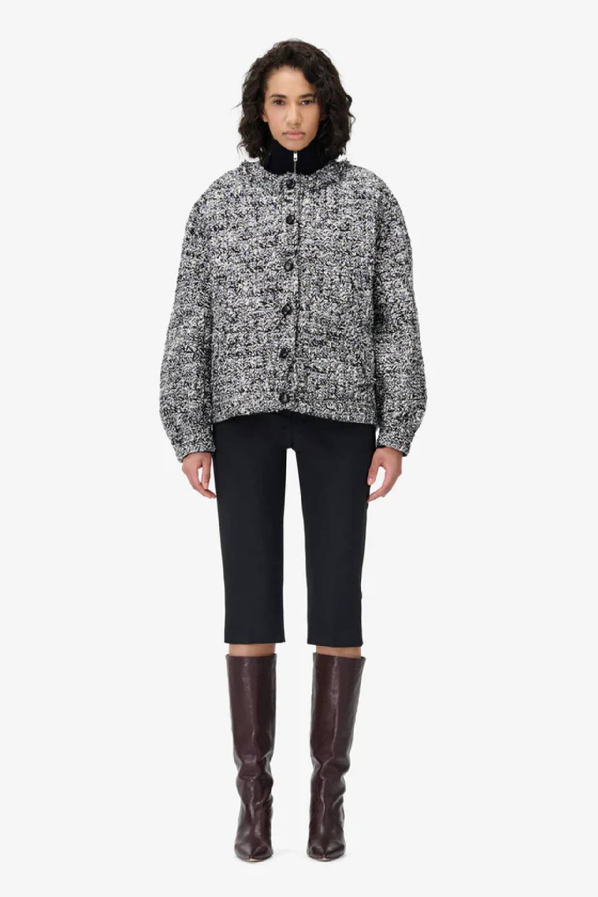 Iro Hassia Tweed Bomber