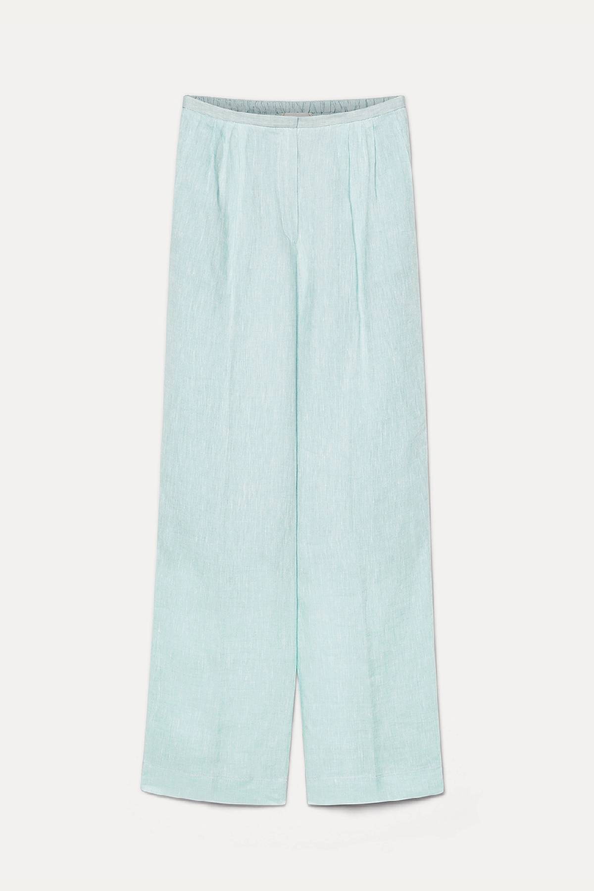 Forte Forte Linen Trousers With Elasticated Waistband