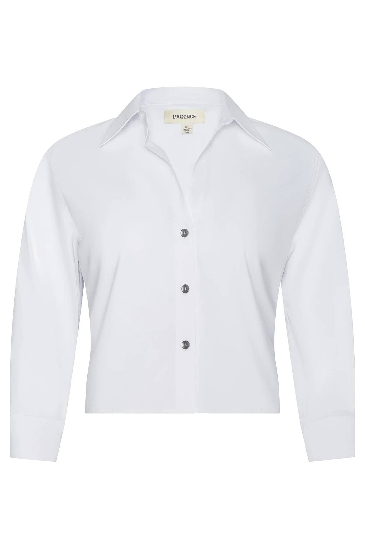 L’AGENCE Fawn Panther Print Shirt