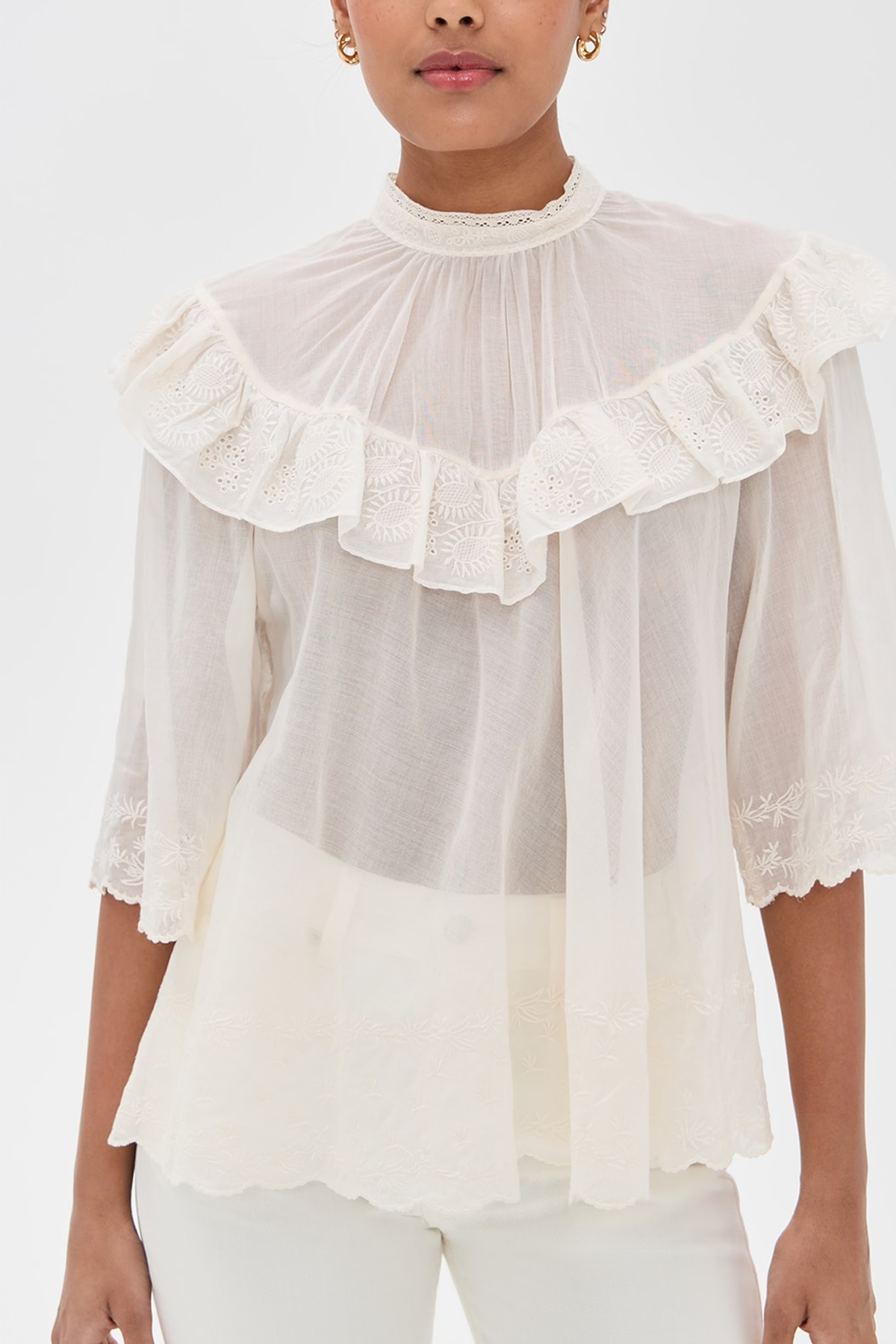 Nili Lotan Alain Blouse