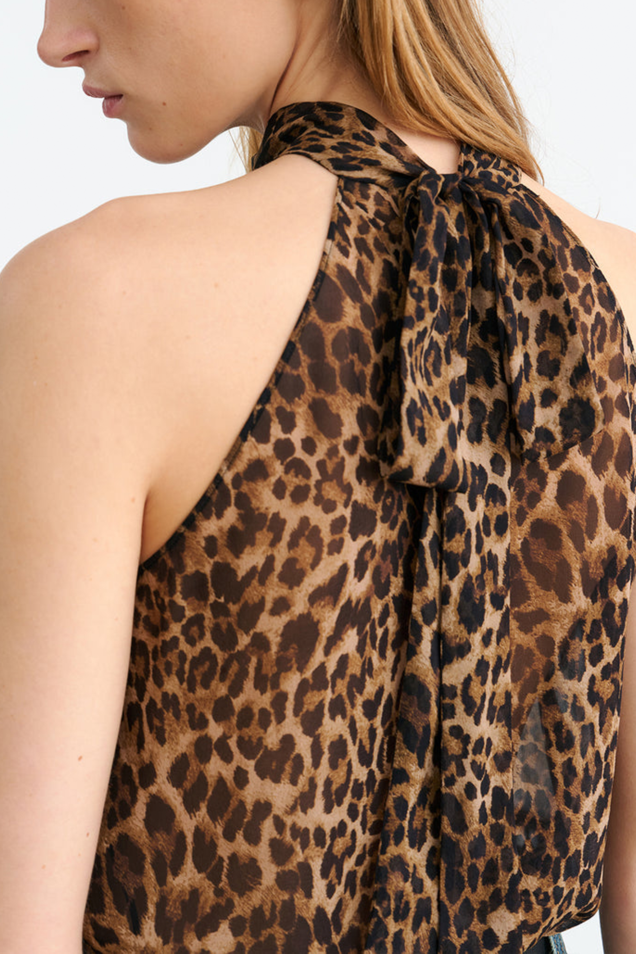 Nili Lotan Alla Halterneck Top