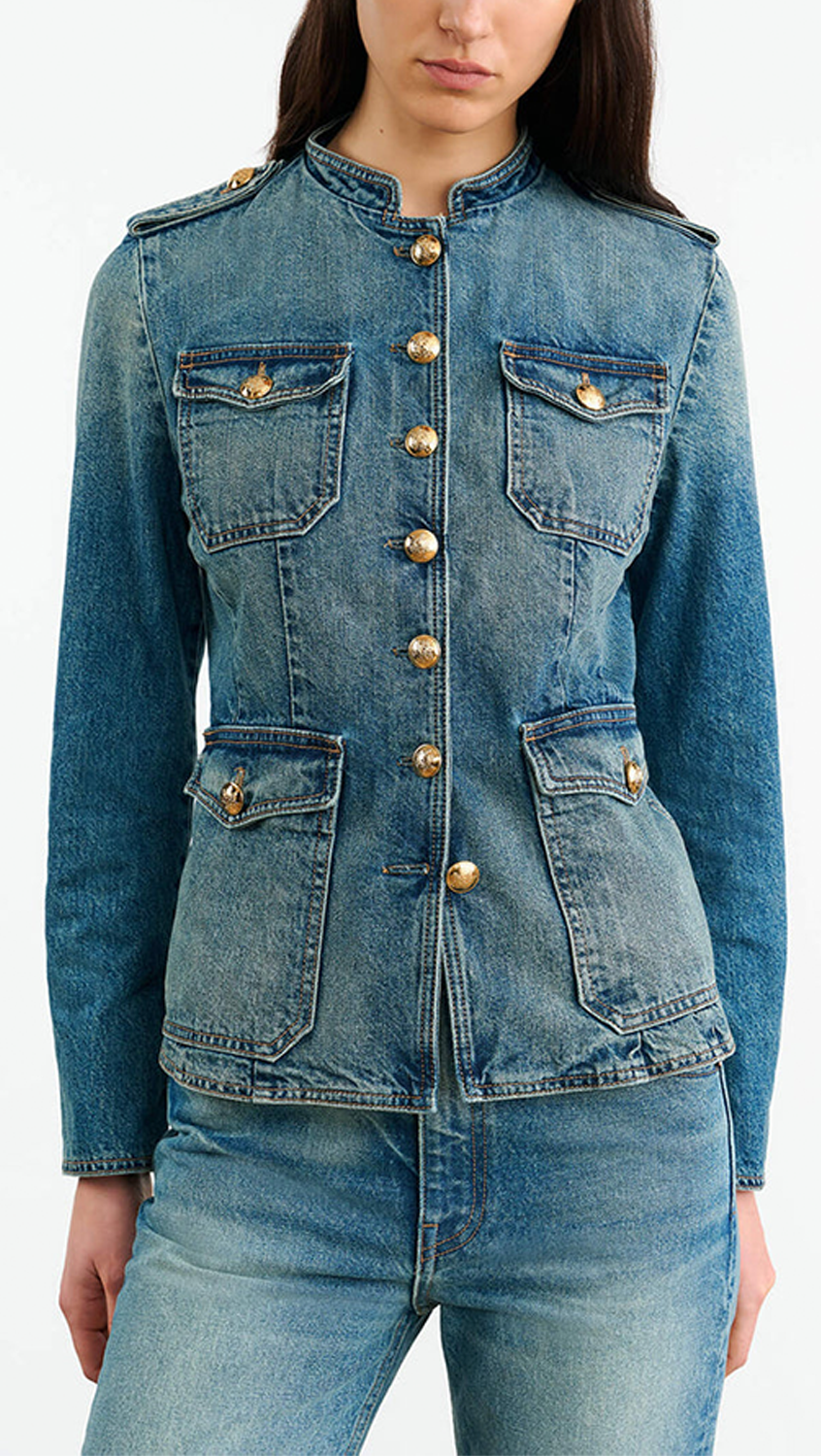 Nili Lotan Geraldine Denim Jacket