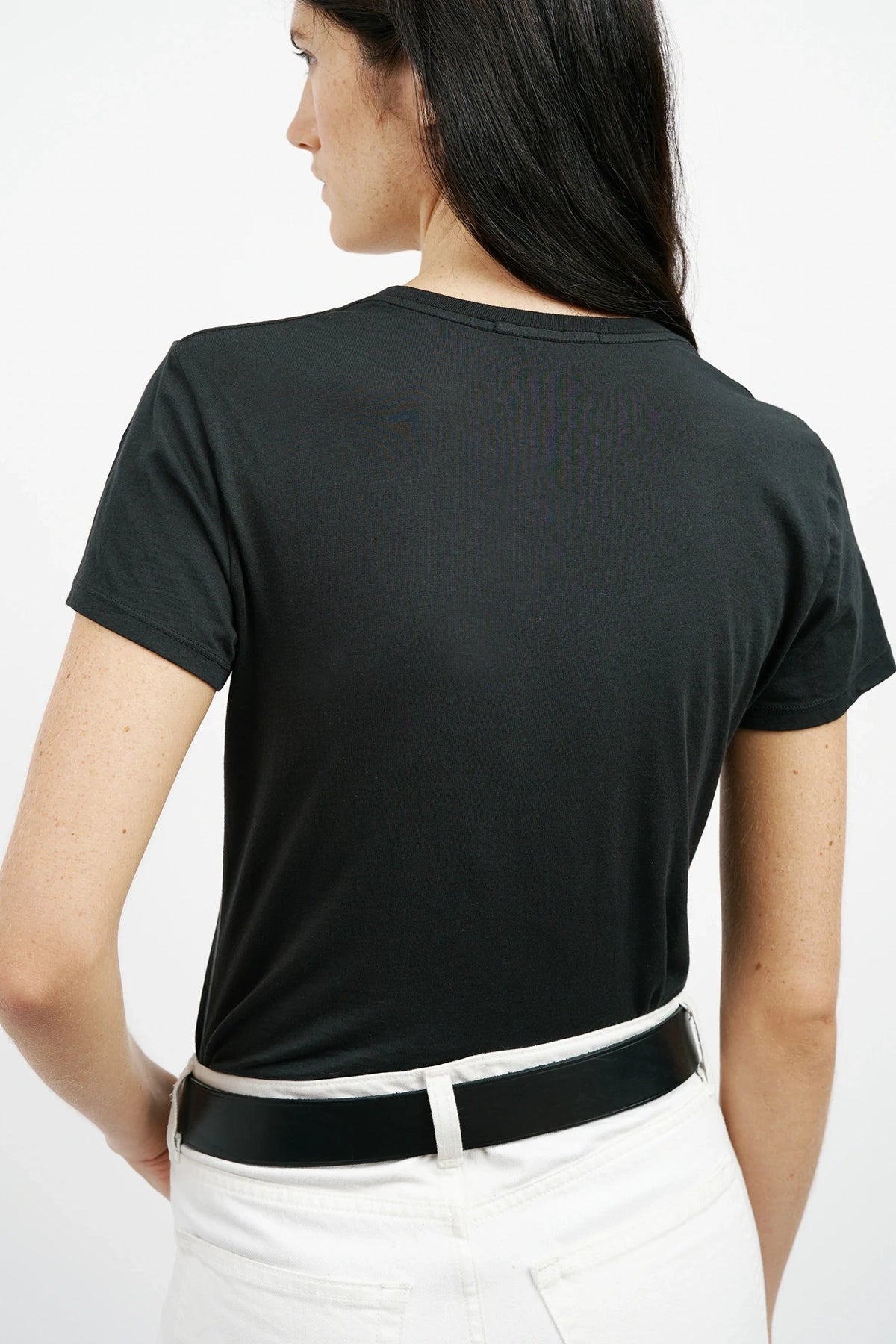 Camiseta de cuello redondo Lana de Nili Lotan