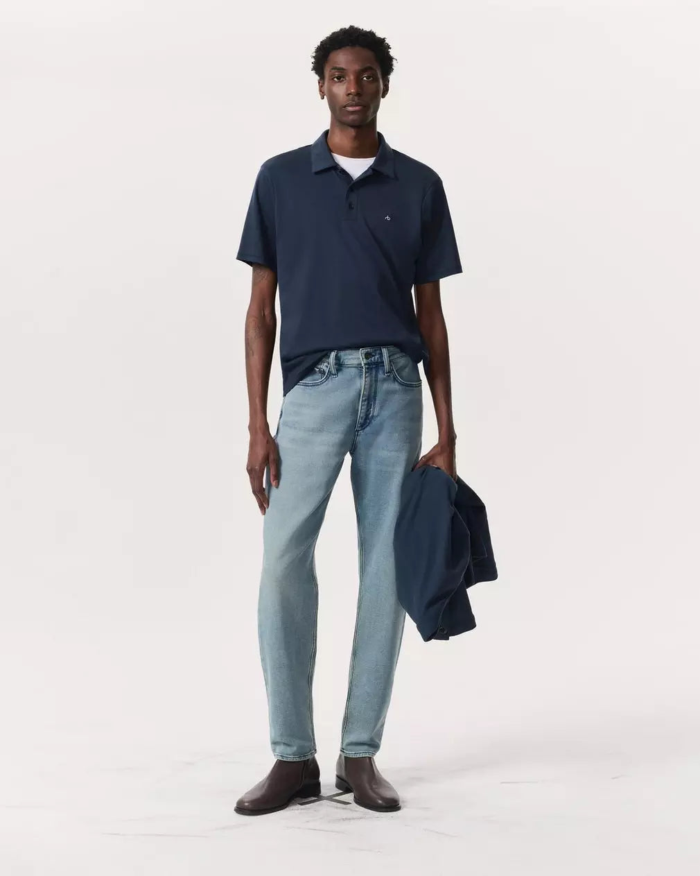 Rag & Bone Men's Pure Pima Polo