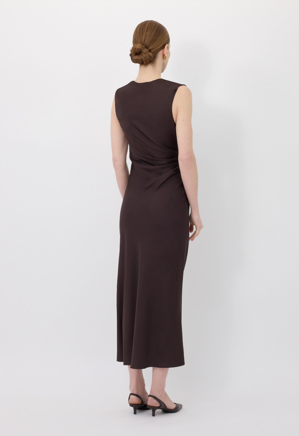 Loulou de Saison Roan Sleeveless Draped Dress