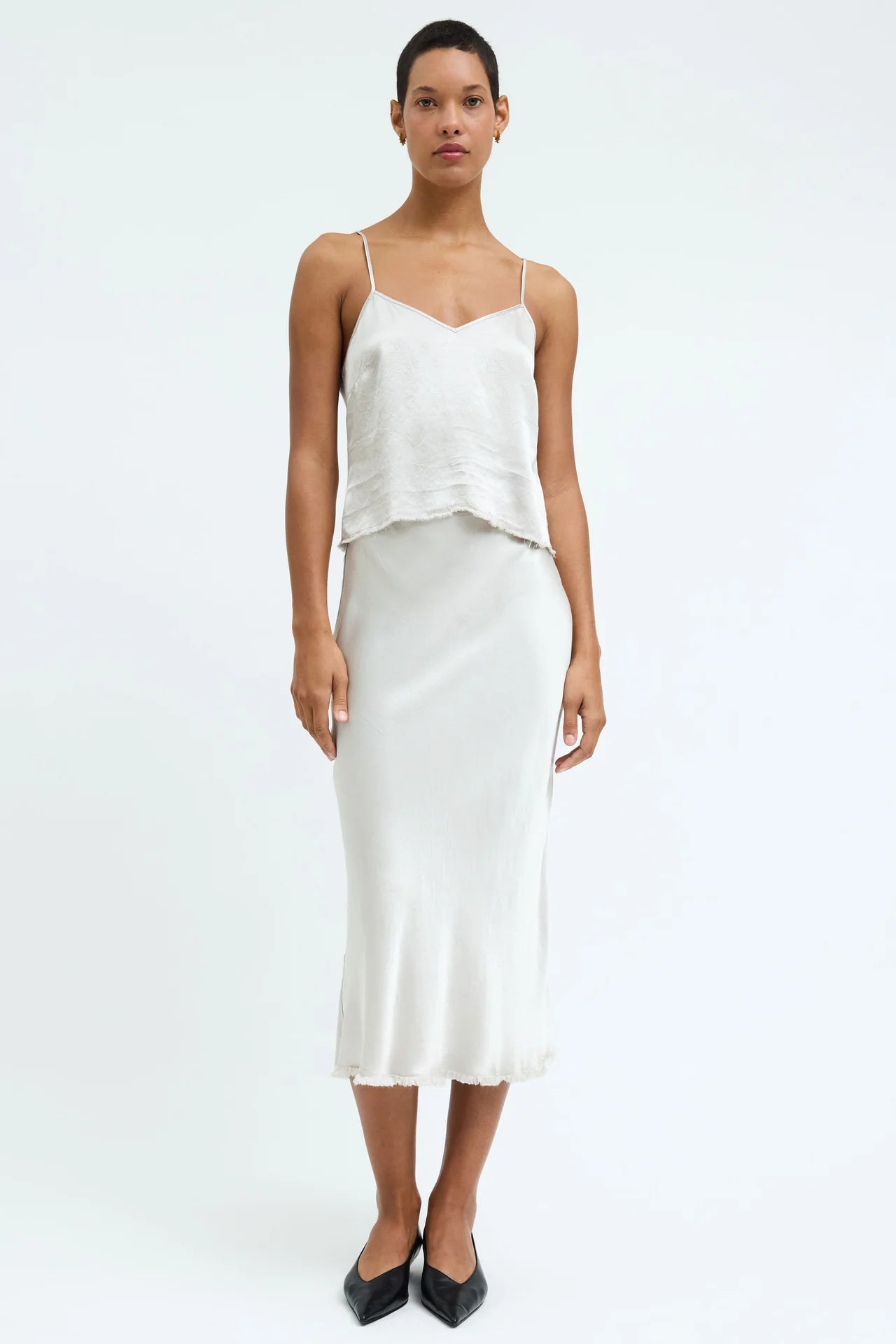 Raquel Allegra Mona Cropped Cami