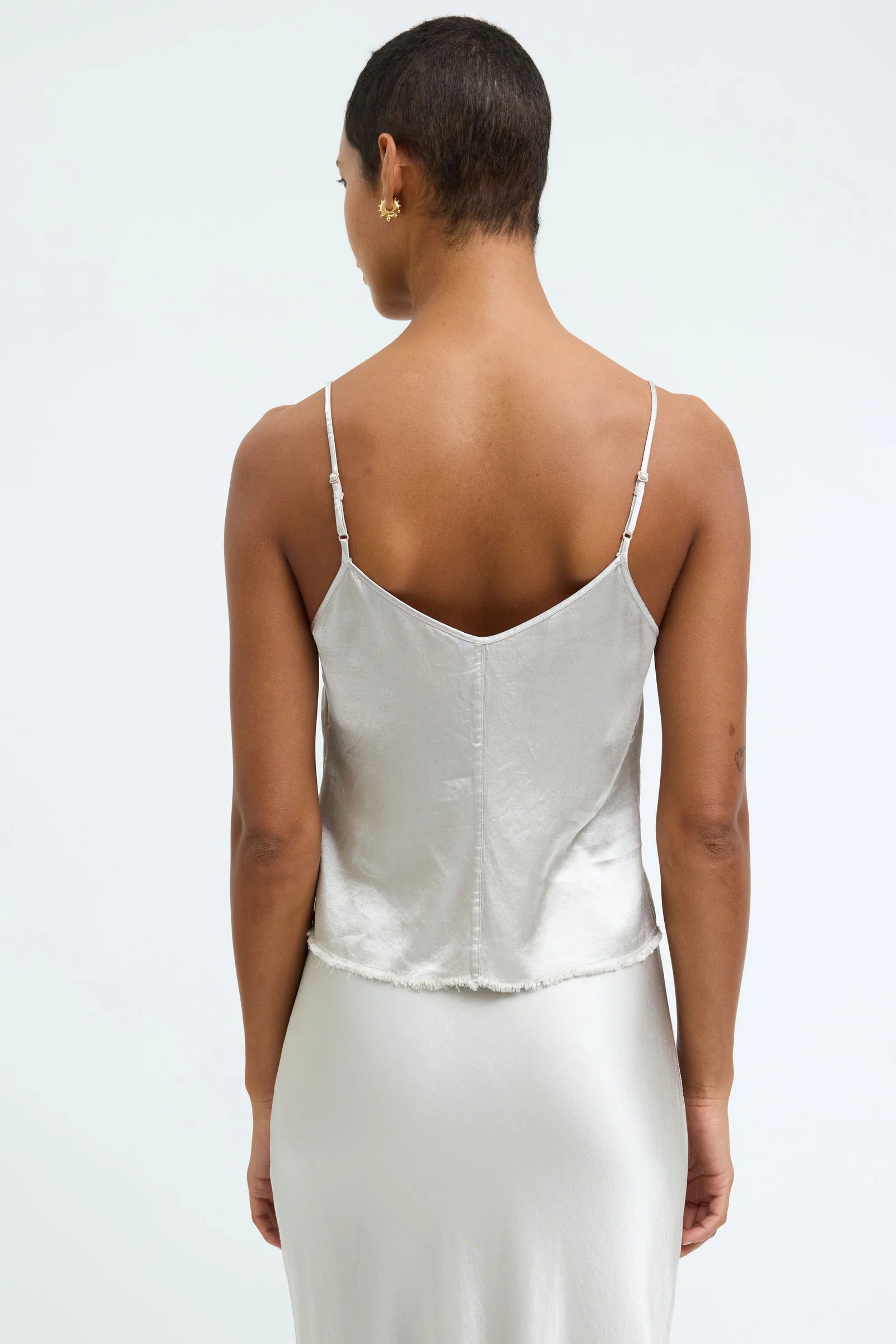 Raquel Allegra Mona Cropped Cami