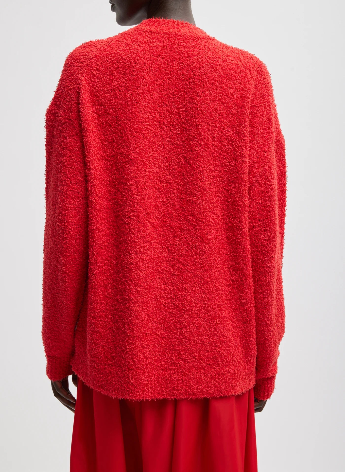 Tibi Serviette Crewneck Easy Pullover