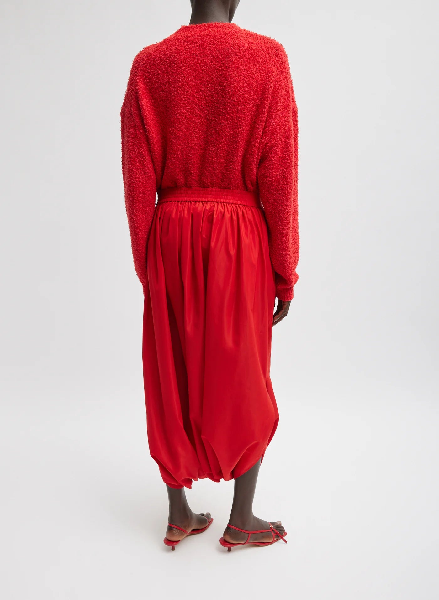 Tibi Serviette Crewneck Easy Pullover