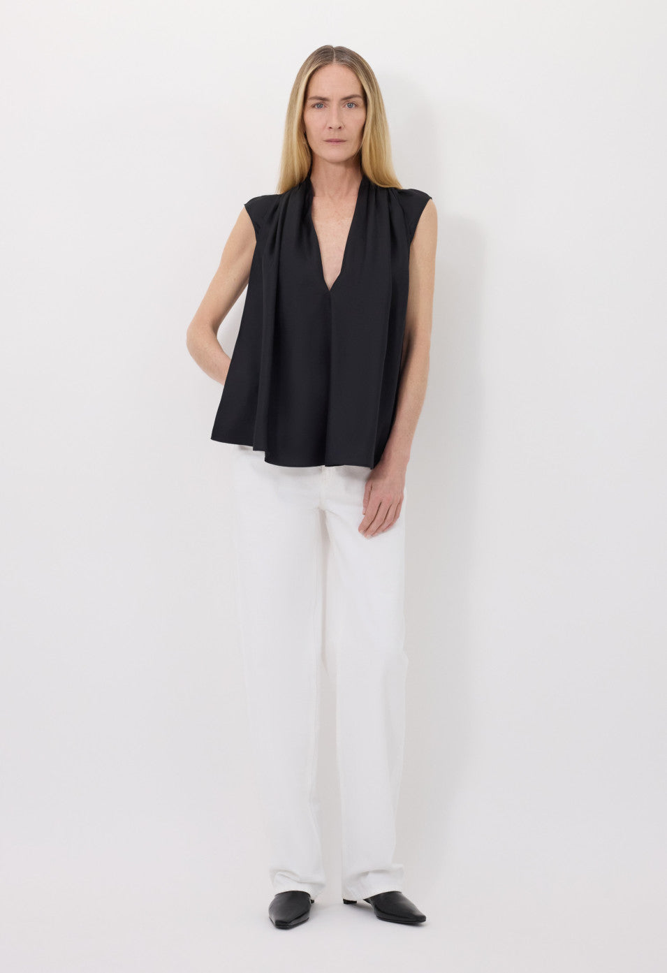 Loulou de Saison Sade Sleeveless Blouse