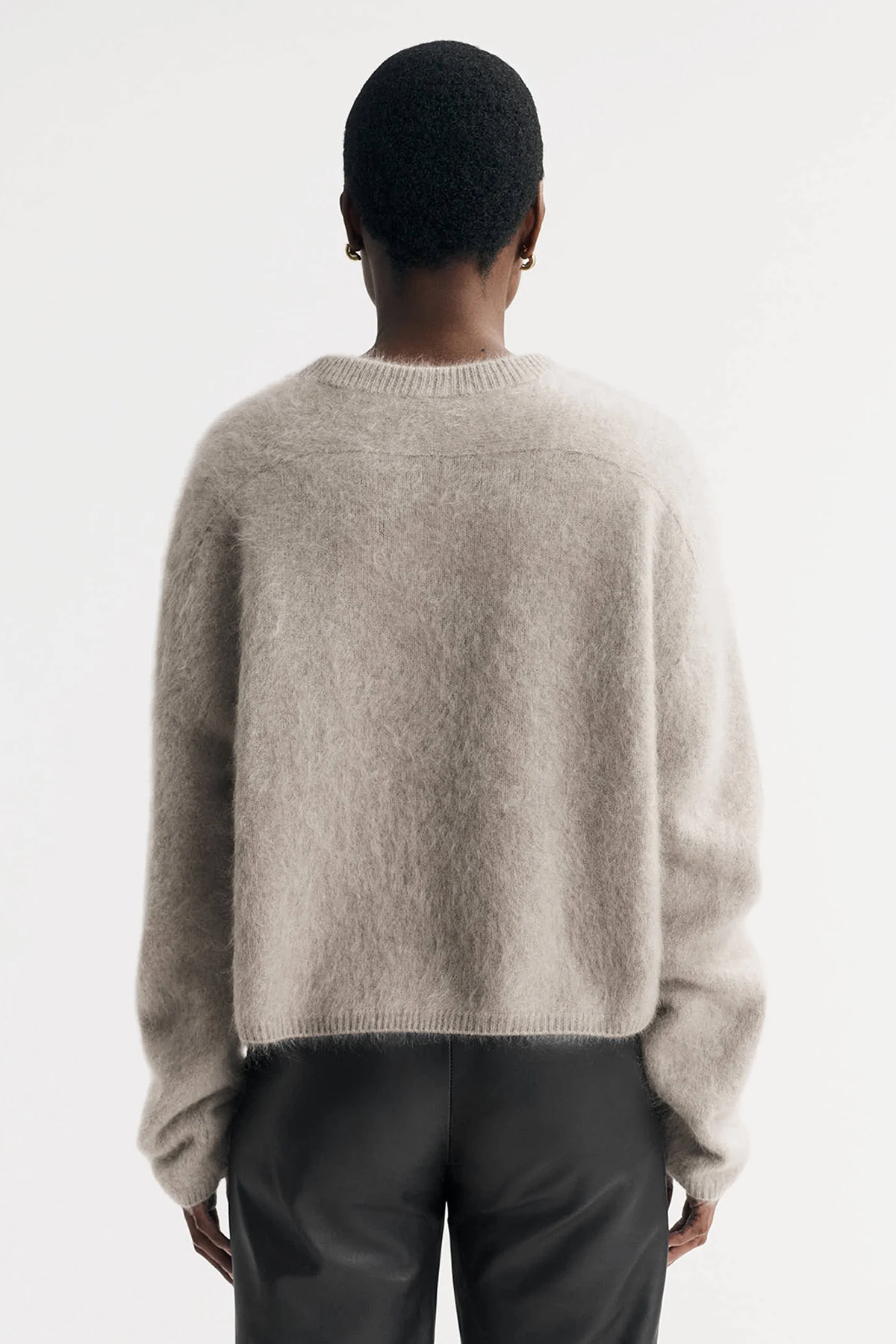 Soft Goat Brushed Crewneck