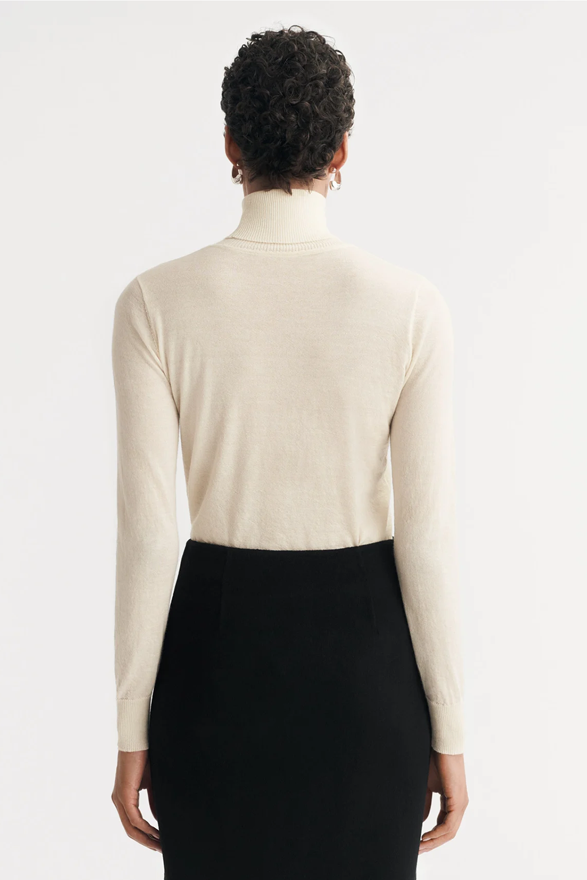 Soft Goat Featherlight Turtleneck