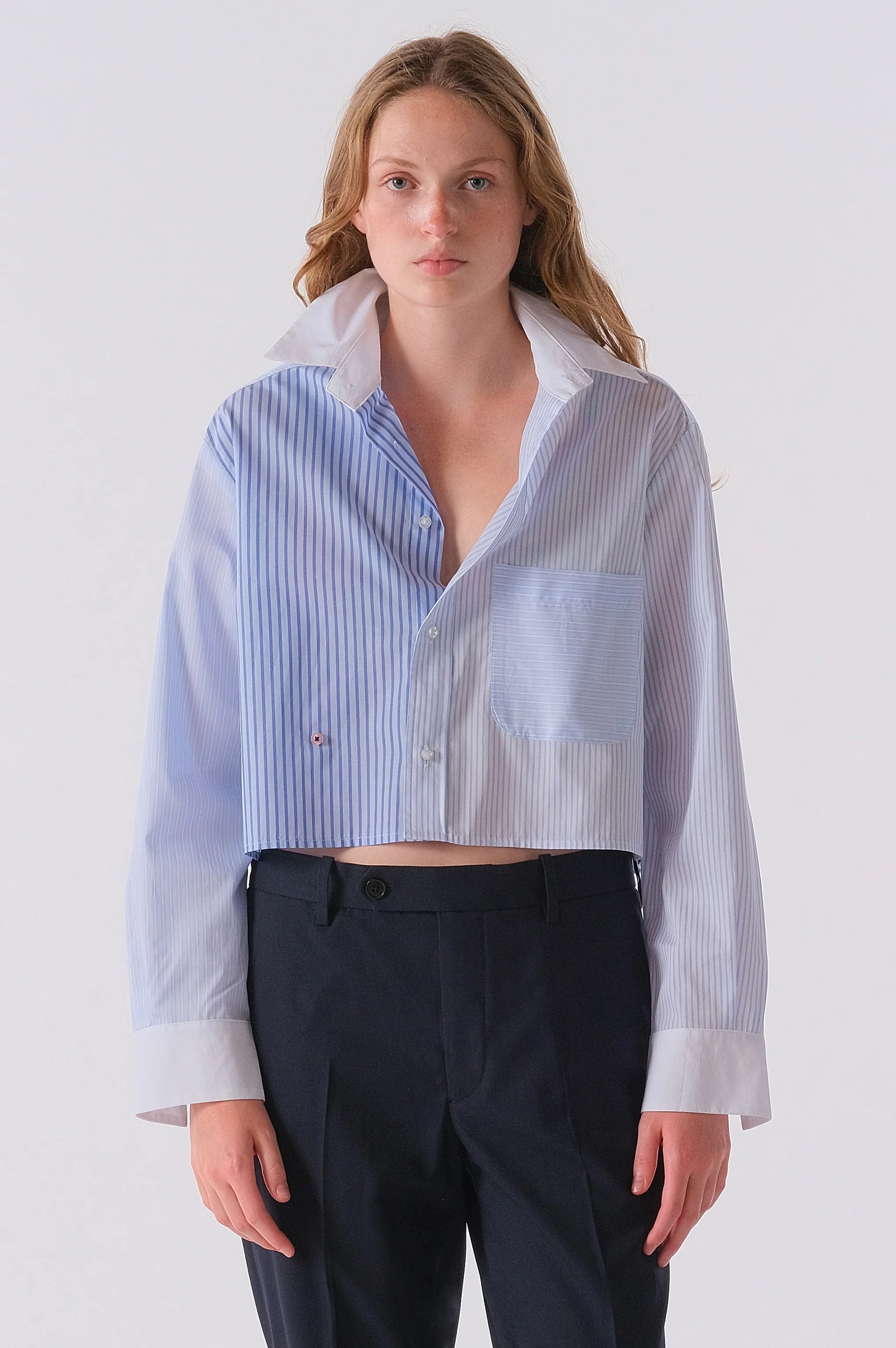 Cissa The Shorty Shirt Core Stripe Scrappy