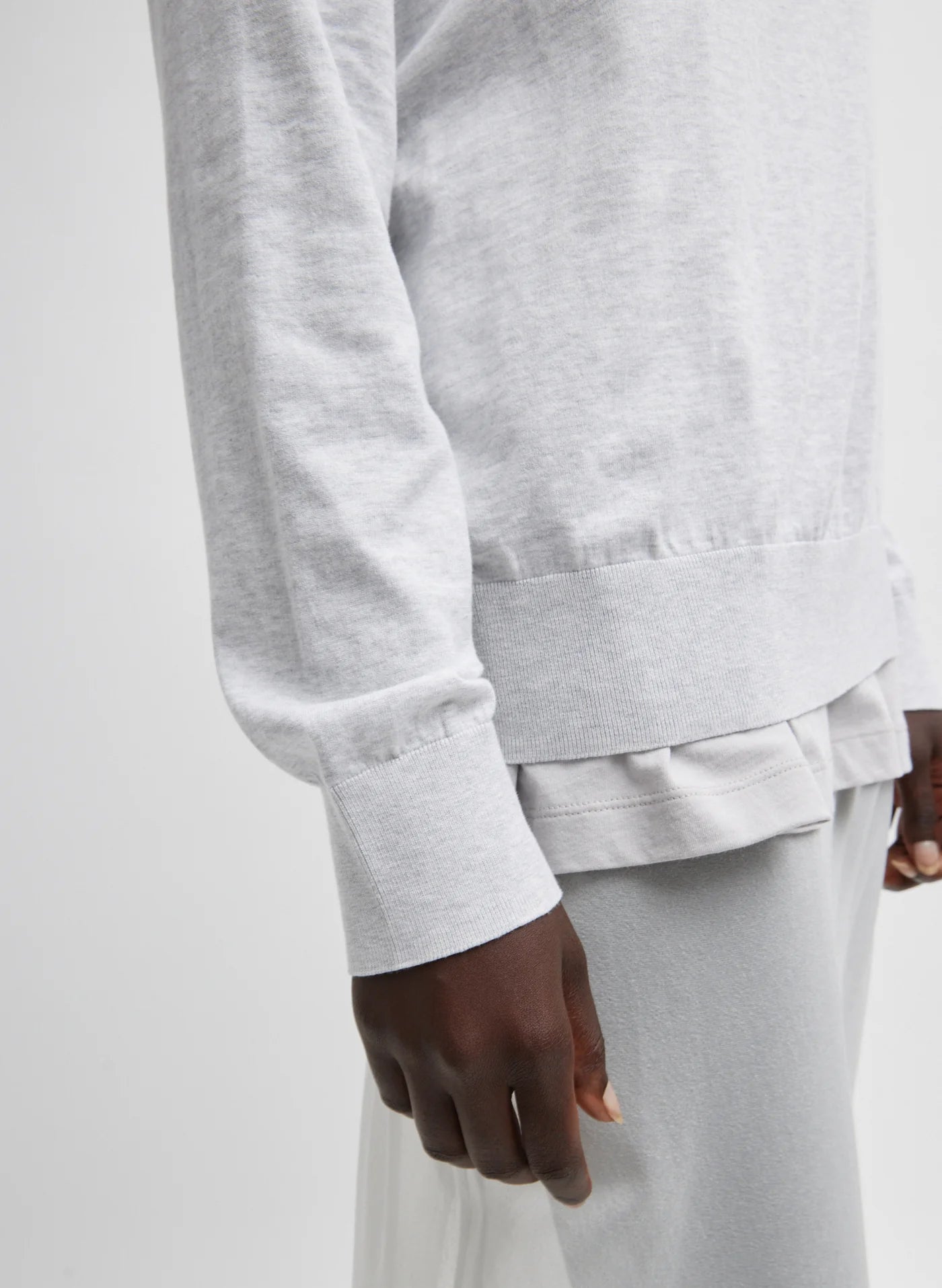 Tibi Super Fine Gauge Perfect Men's Pullover