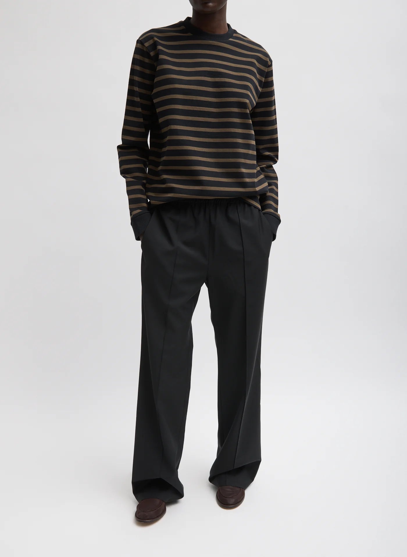 Tibi Tropical Wool Scottie Jogger