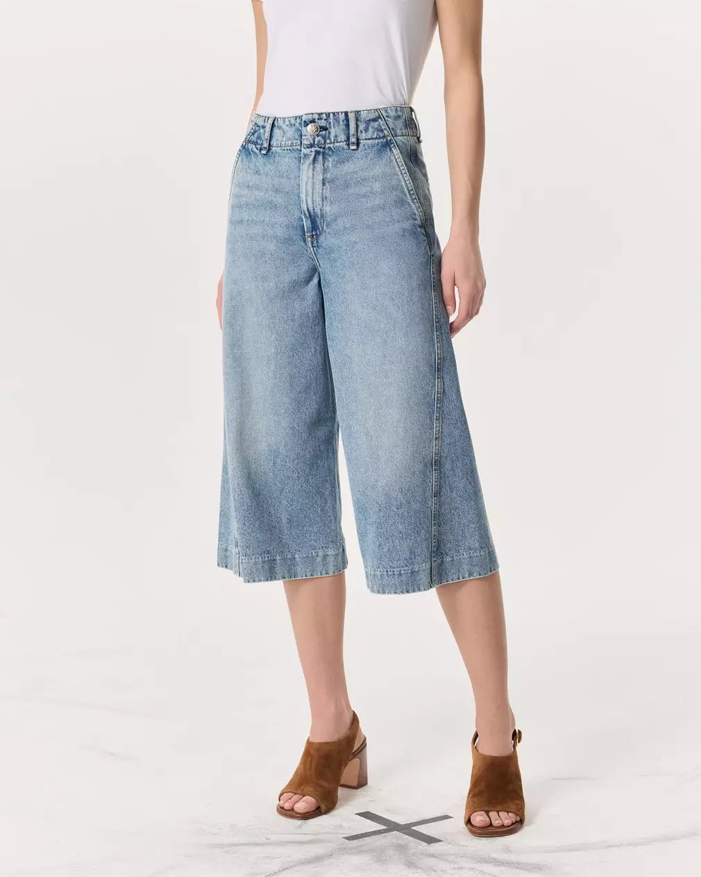 Culotte de talle alto entallado Jamie de Rag & Bone