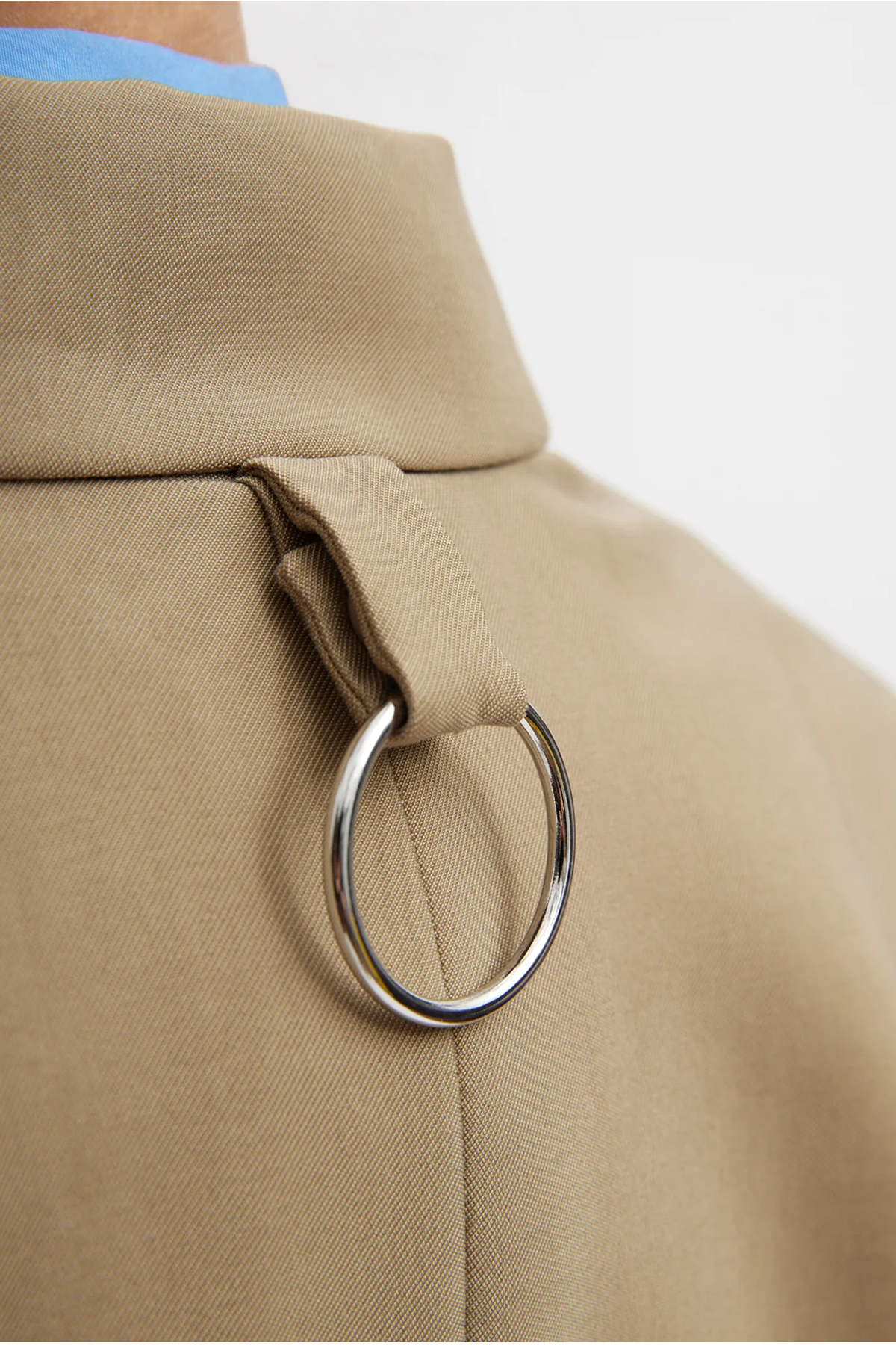 Blazer cruzado de traje fluido Tibi