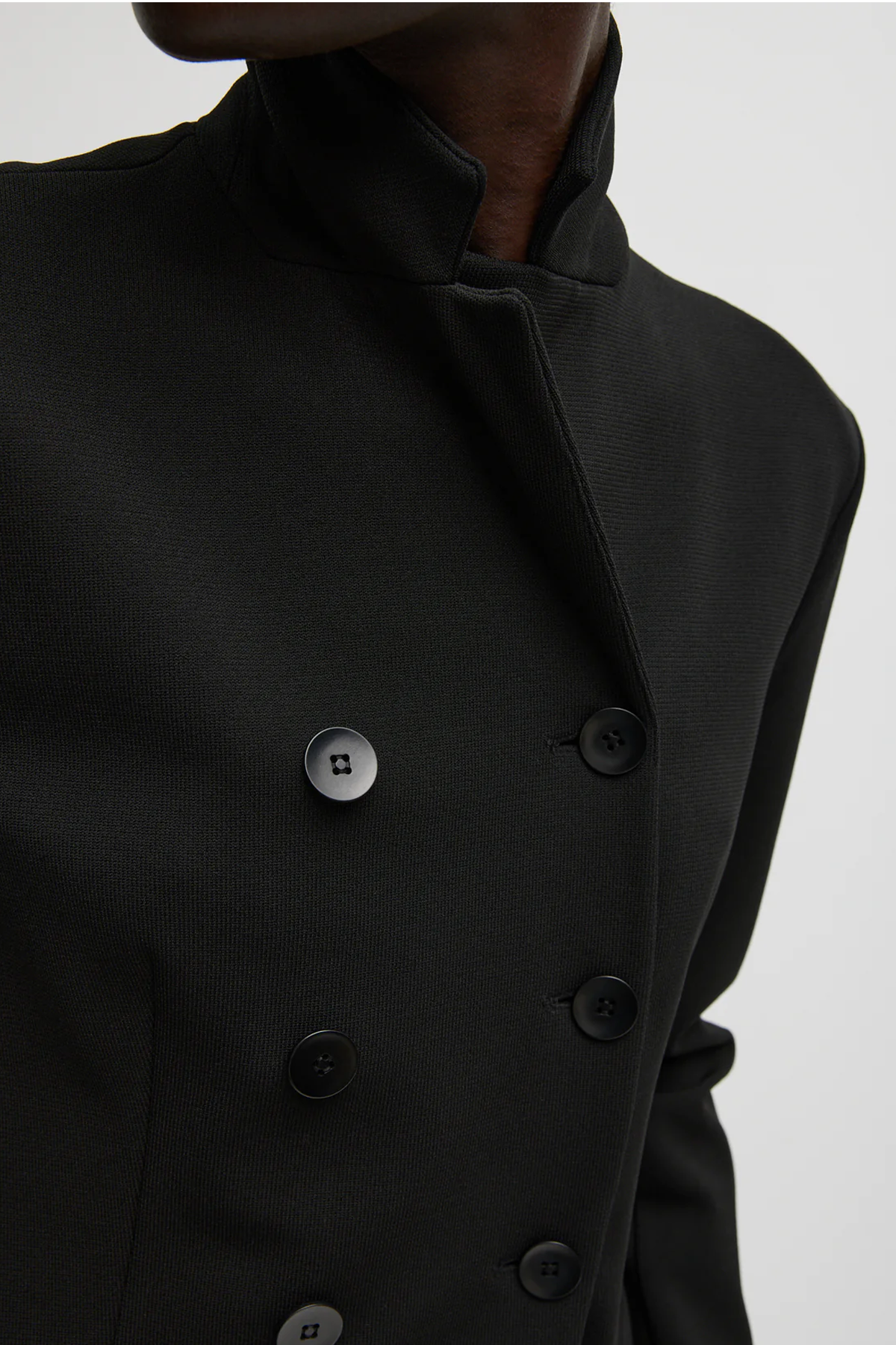 Blazer ajustado de punto crepé de Tibi Wren