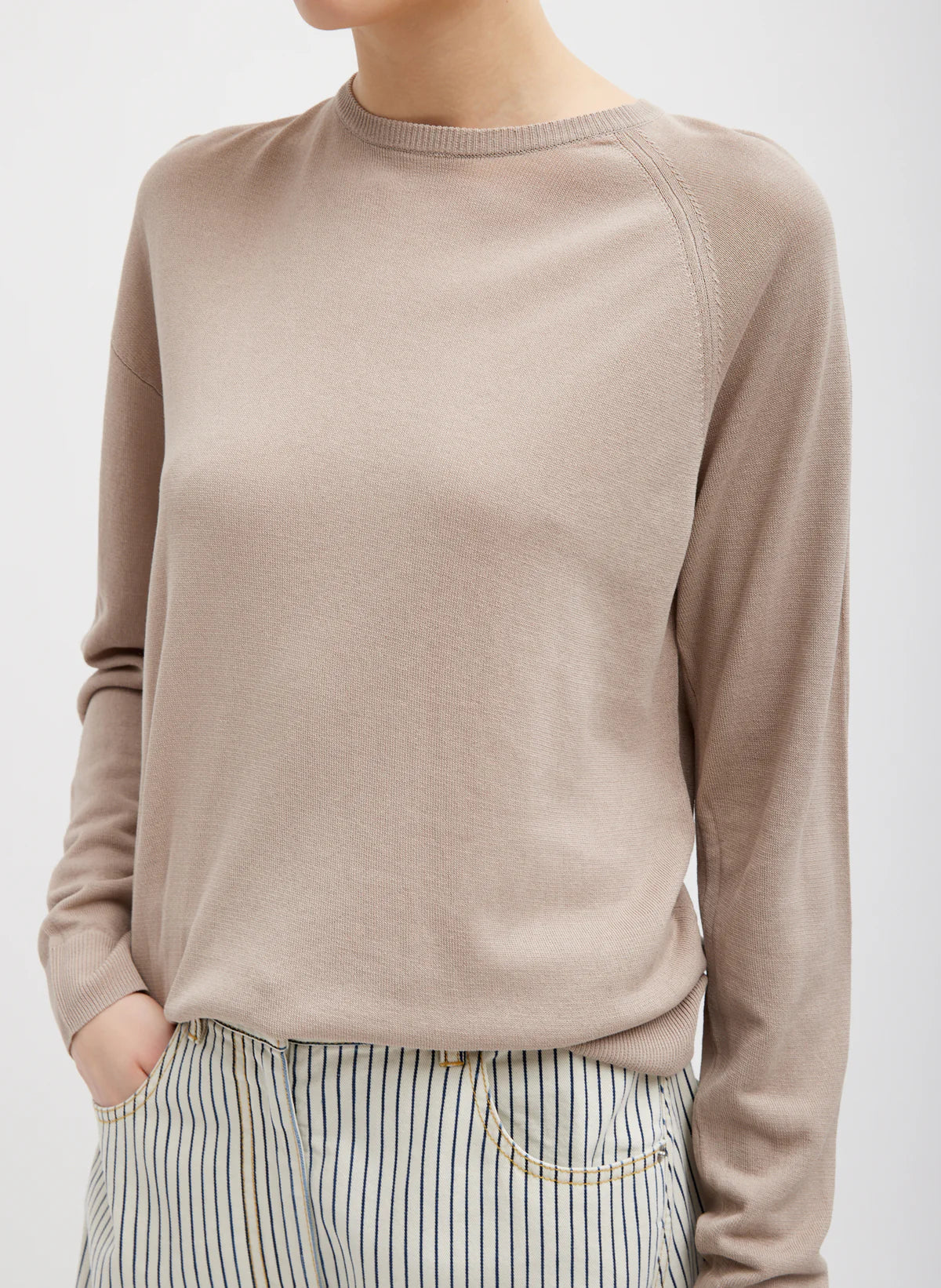 Tibi Crispy Sweater Pullover