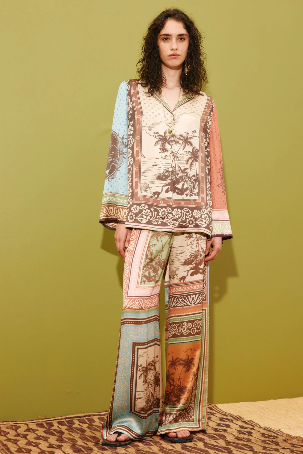 Alémais Alberta Silk Pant