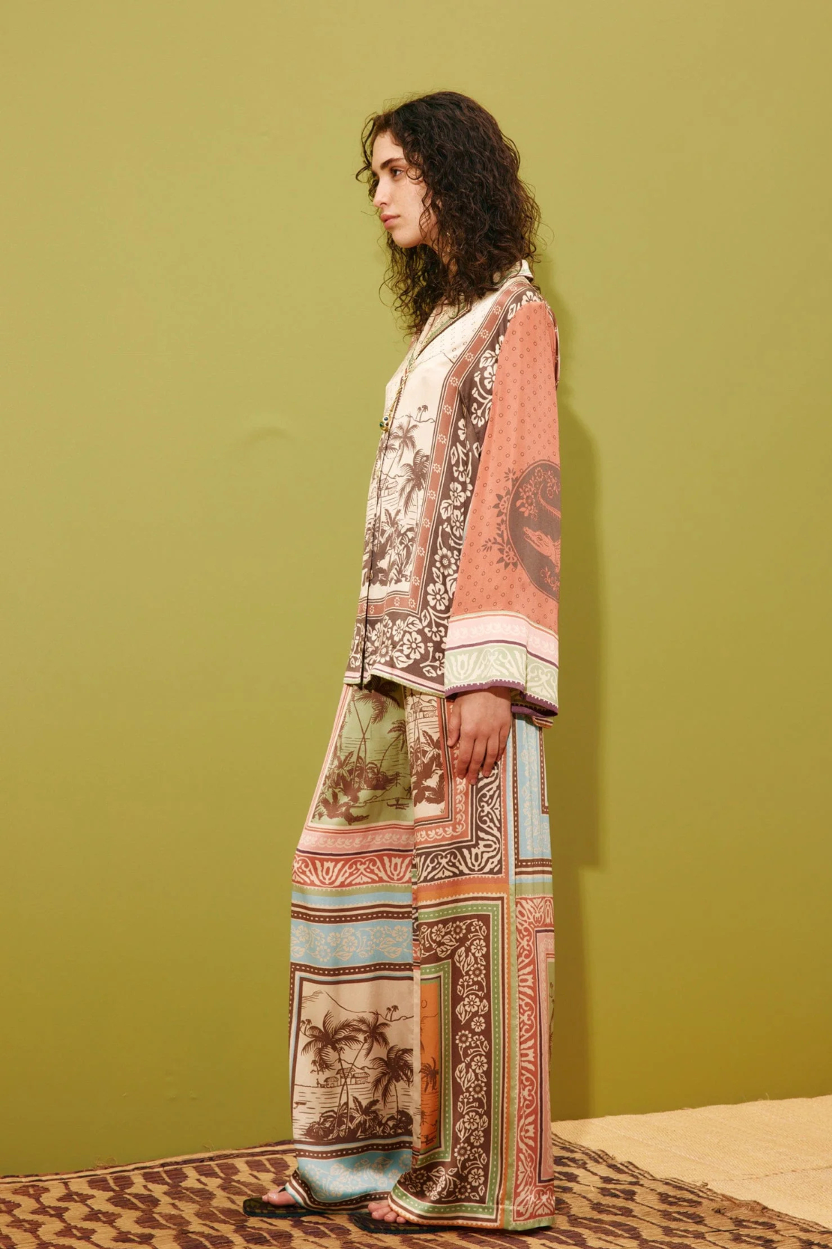 Alémais Alberta Silk Pant