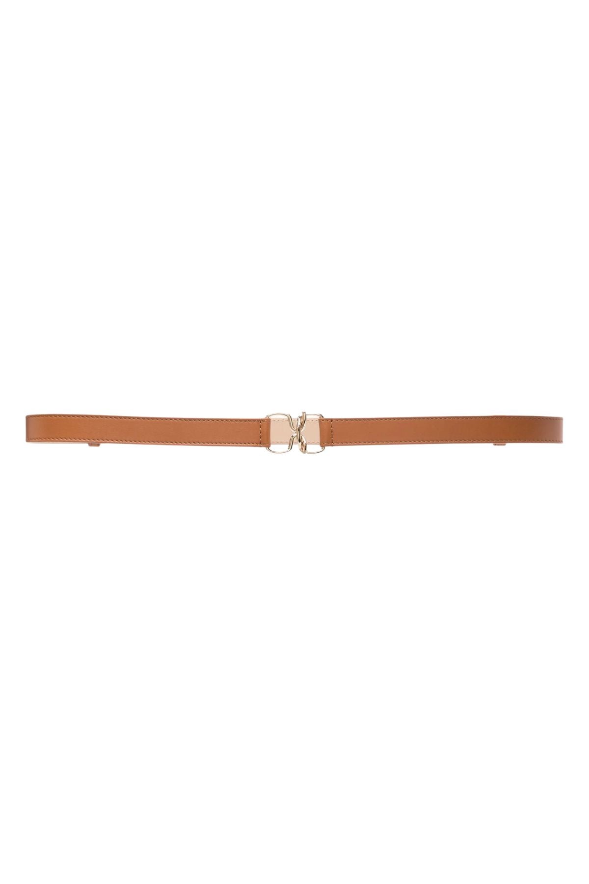 Fabiana Filippi Leather Belt With Metal Closure