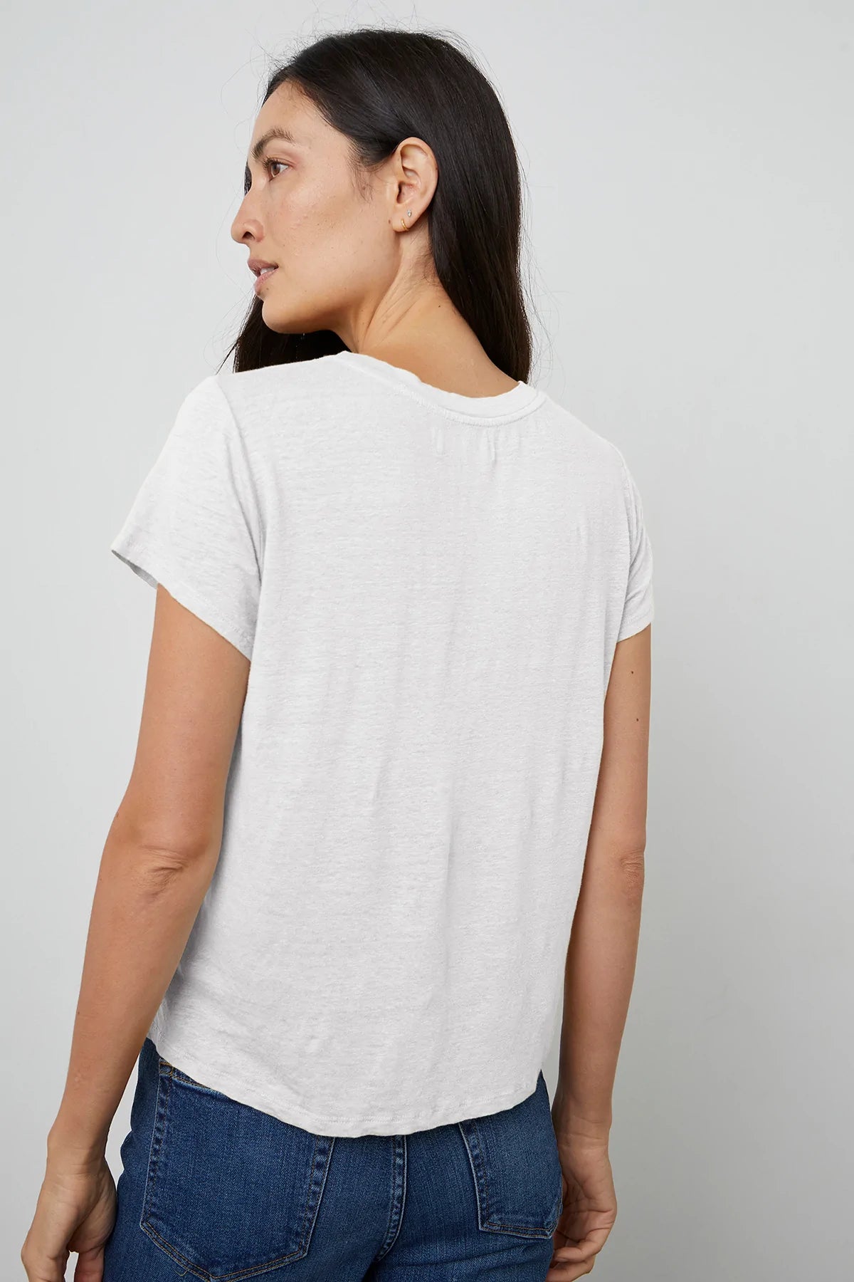 Haut en maille de lin Velvet Casey