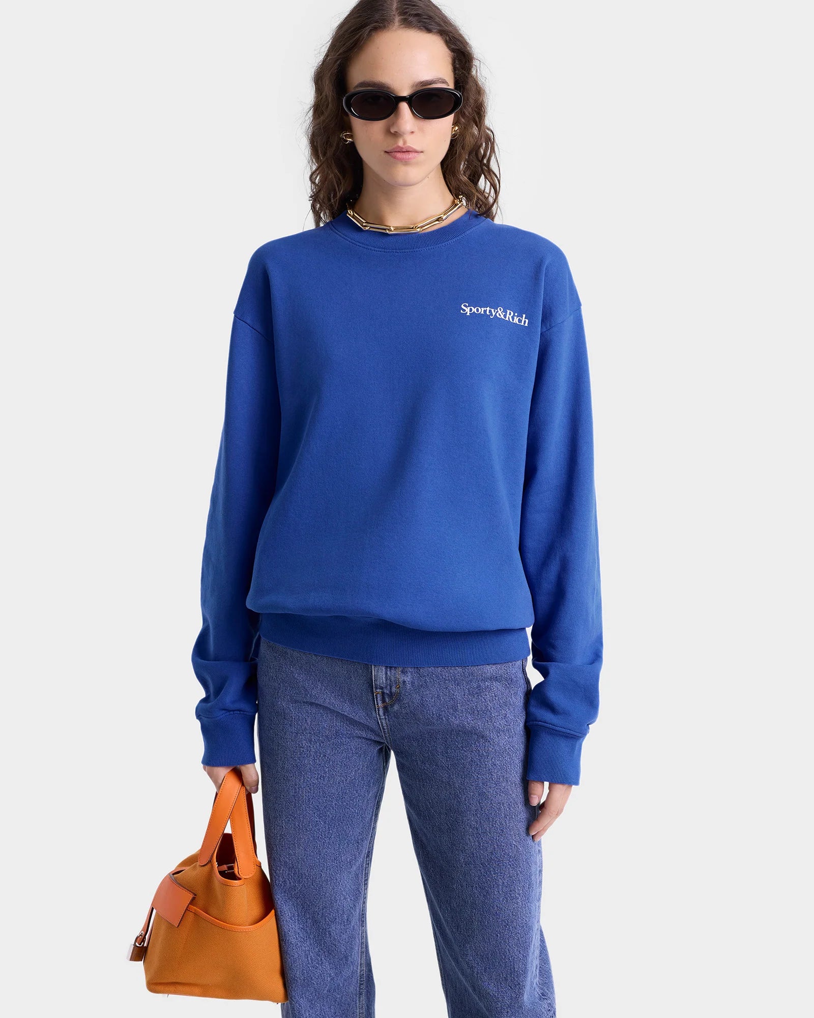 Sporty & Rich Health is Wealth Crewneck