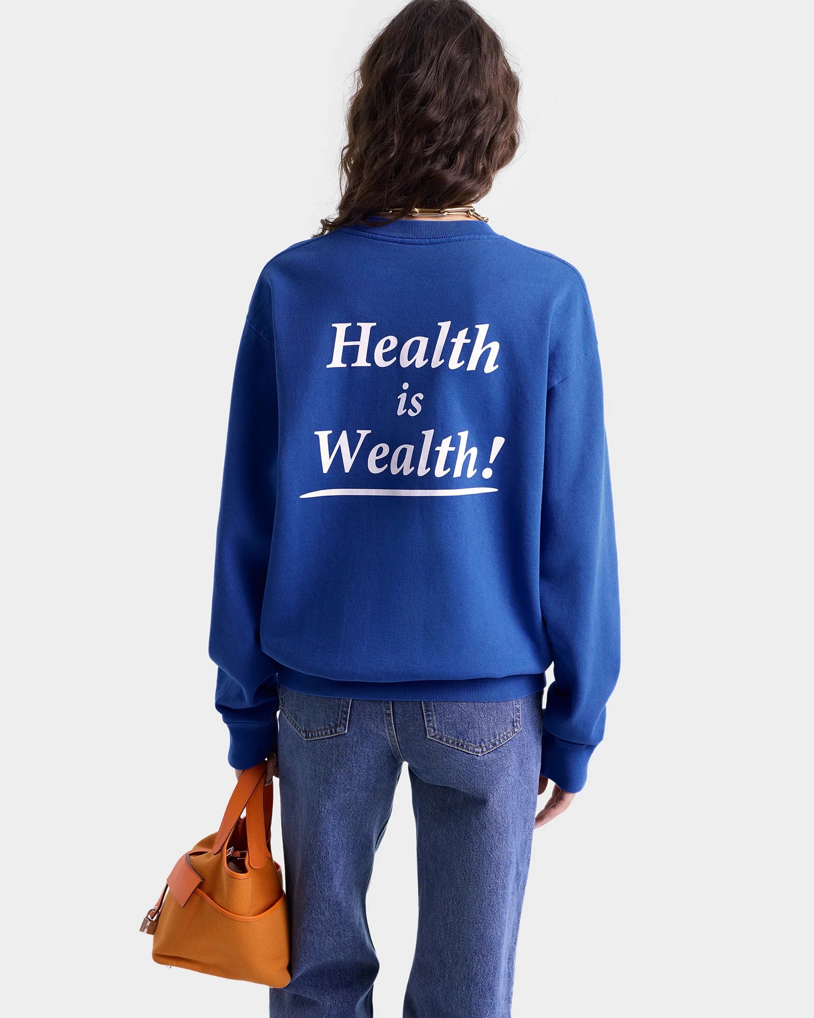 Sporty & Rich Health is Wealth Crewneck