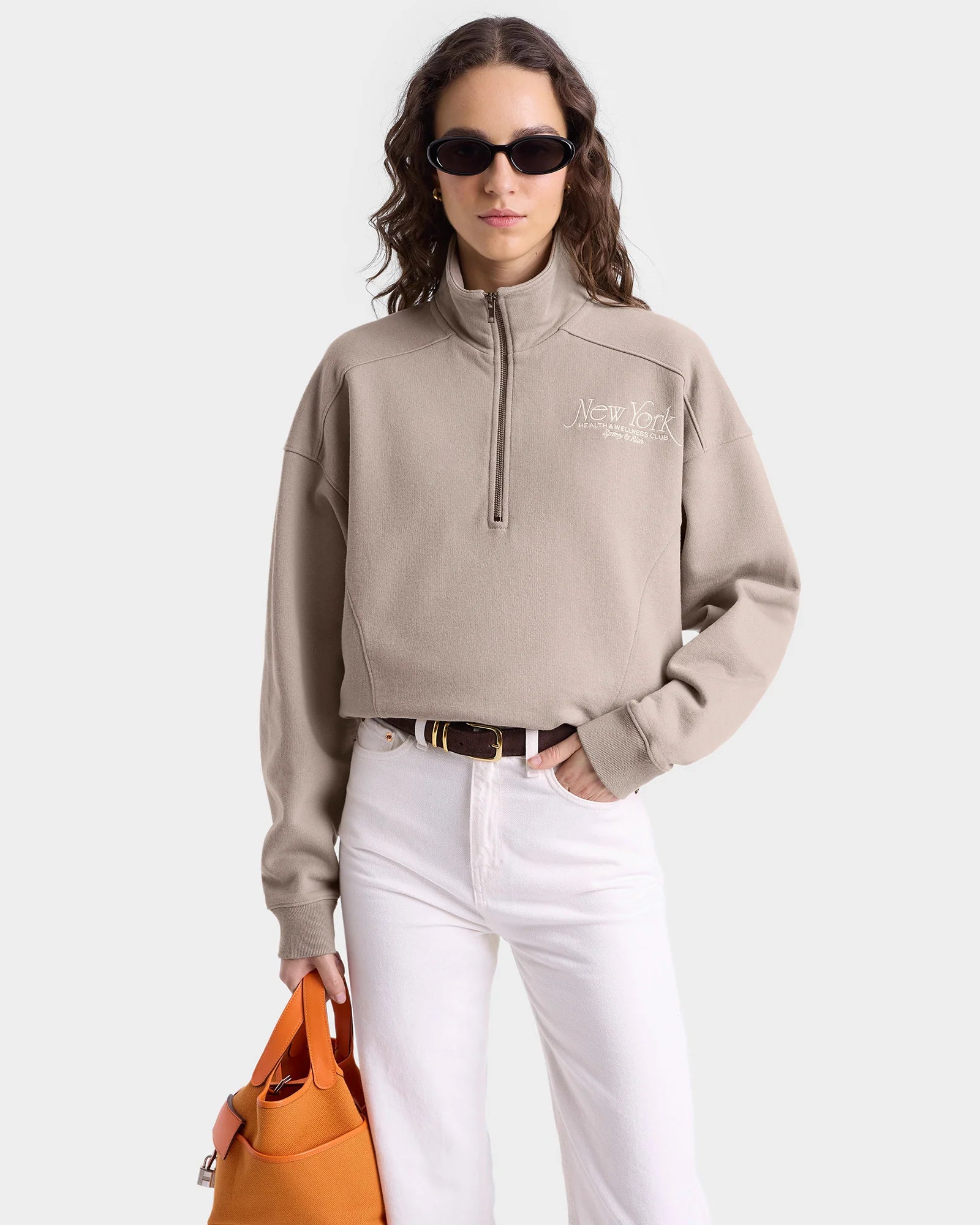 Sporty & Rich NY 94 Quarter Zip