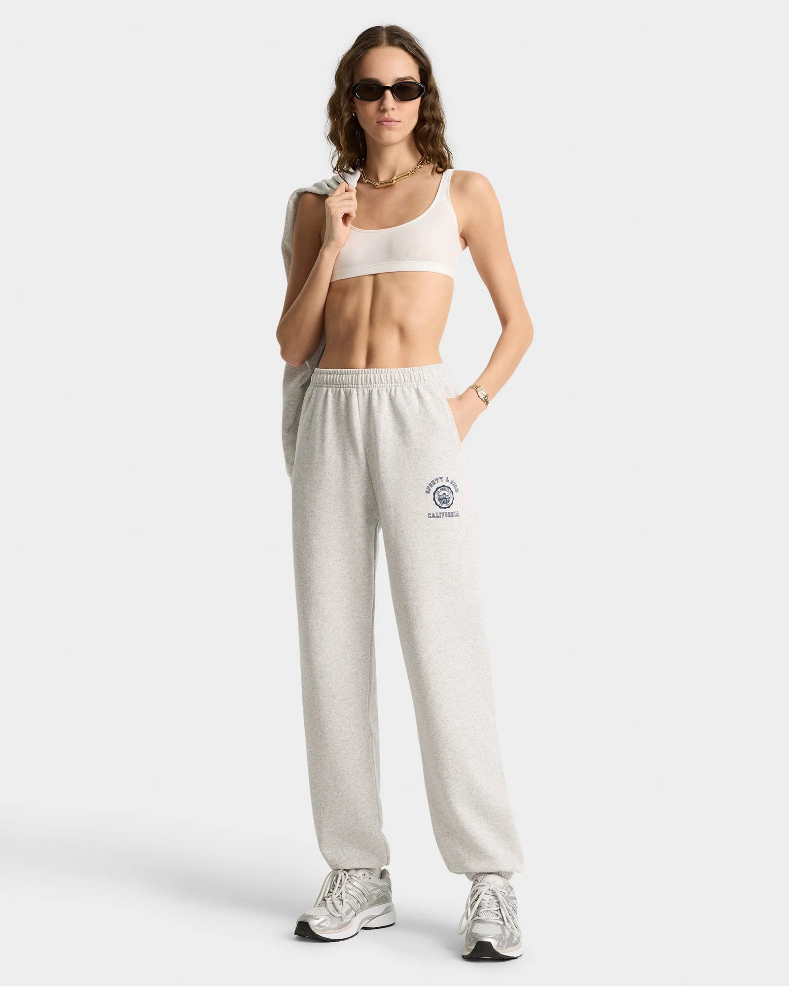 Sporty & Rich California Emblem Soft Sweatpant