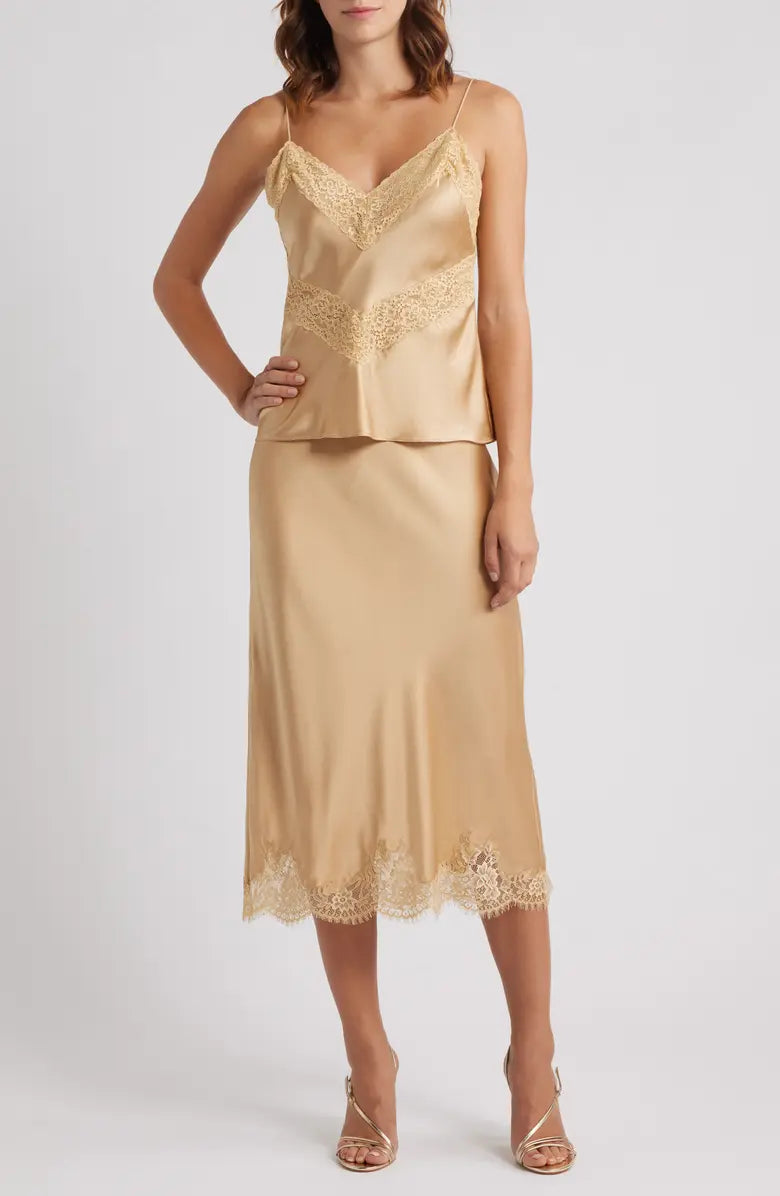 LoveShackFancy Malina Skirt